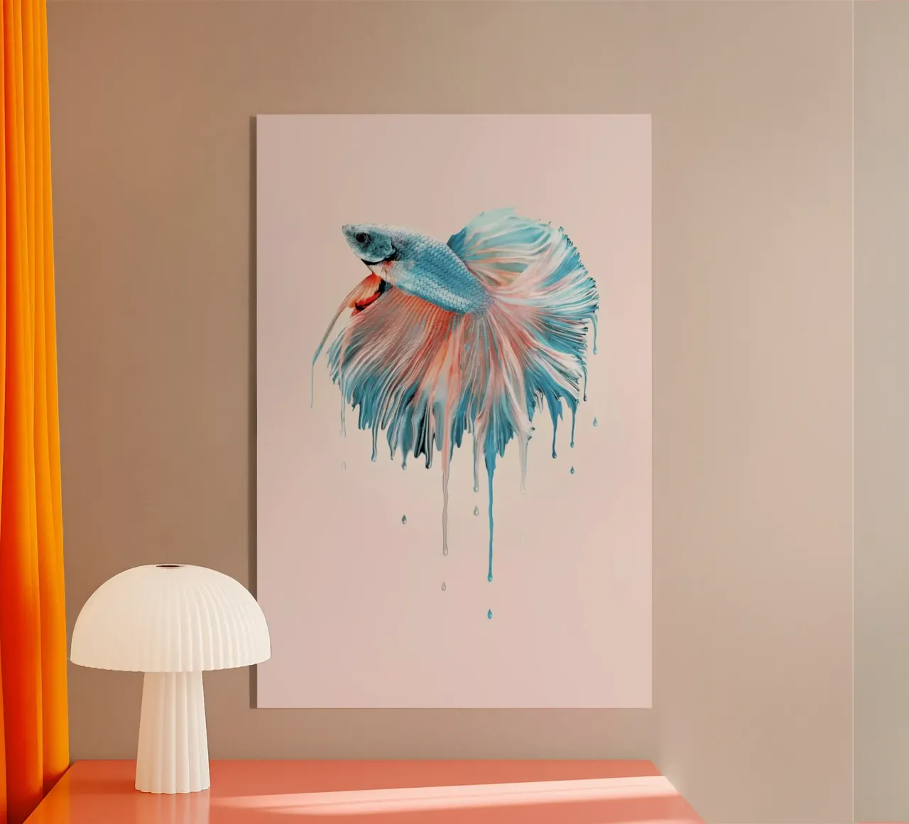 Melting Fish plexiglass da Jonas Loose