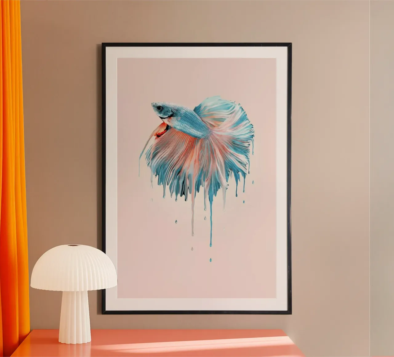 Melting Fish poster da Jonas Loose