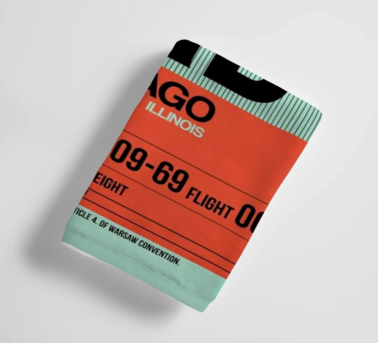 ORD-Chicago towel by Naxart