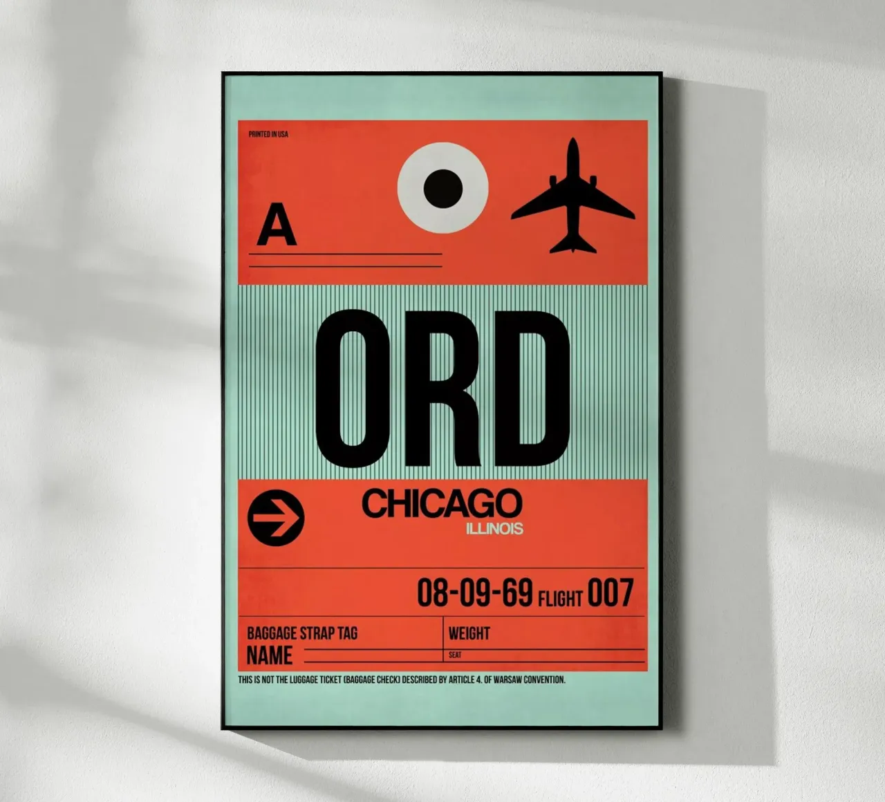 ORD-Chicago plexiglass da Naxart