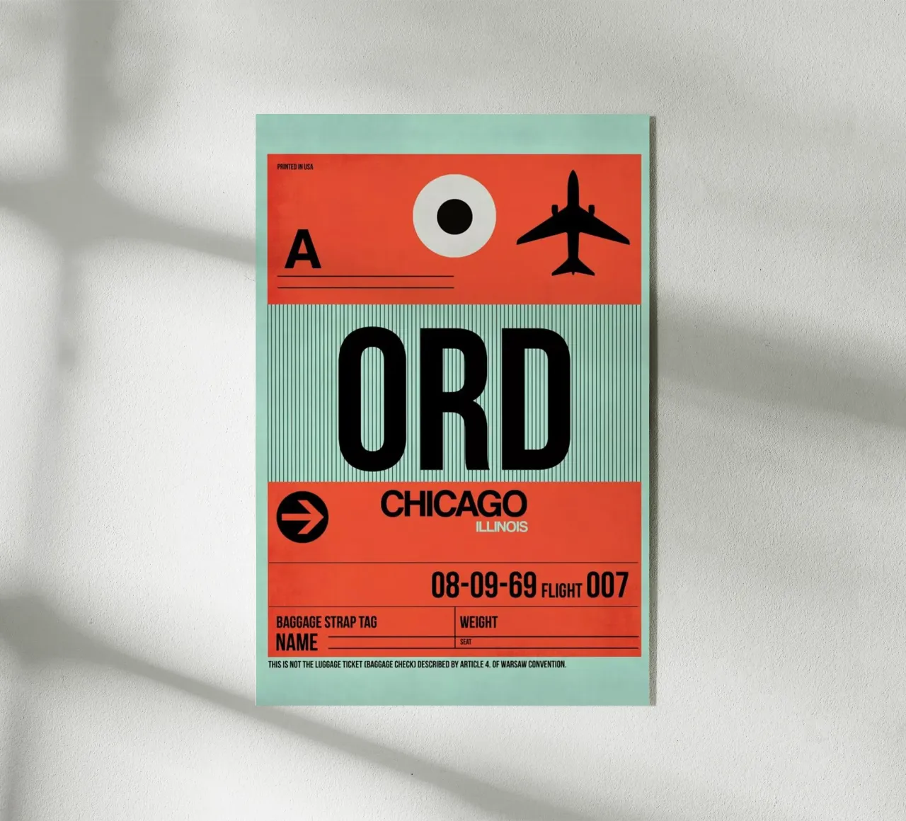 ORD-Chicago plexiglass da Naxart