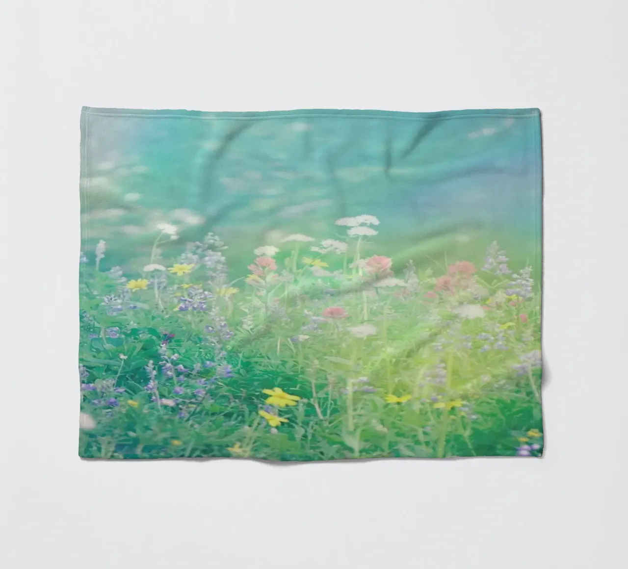 Mountain Wild Flowers 2 coperta in pile da Robin Delean