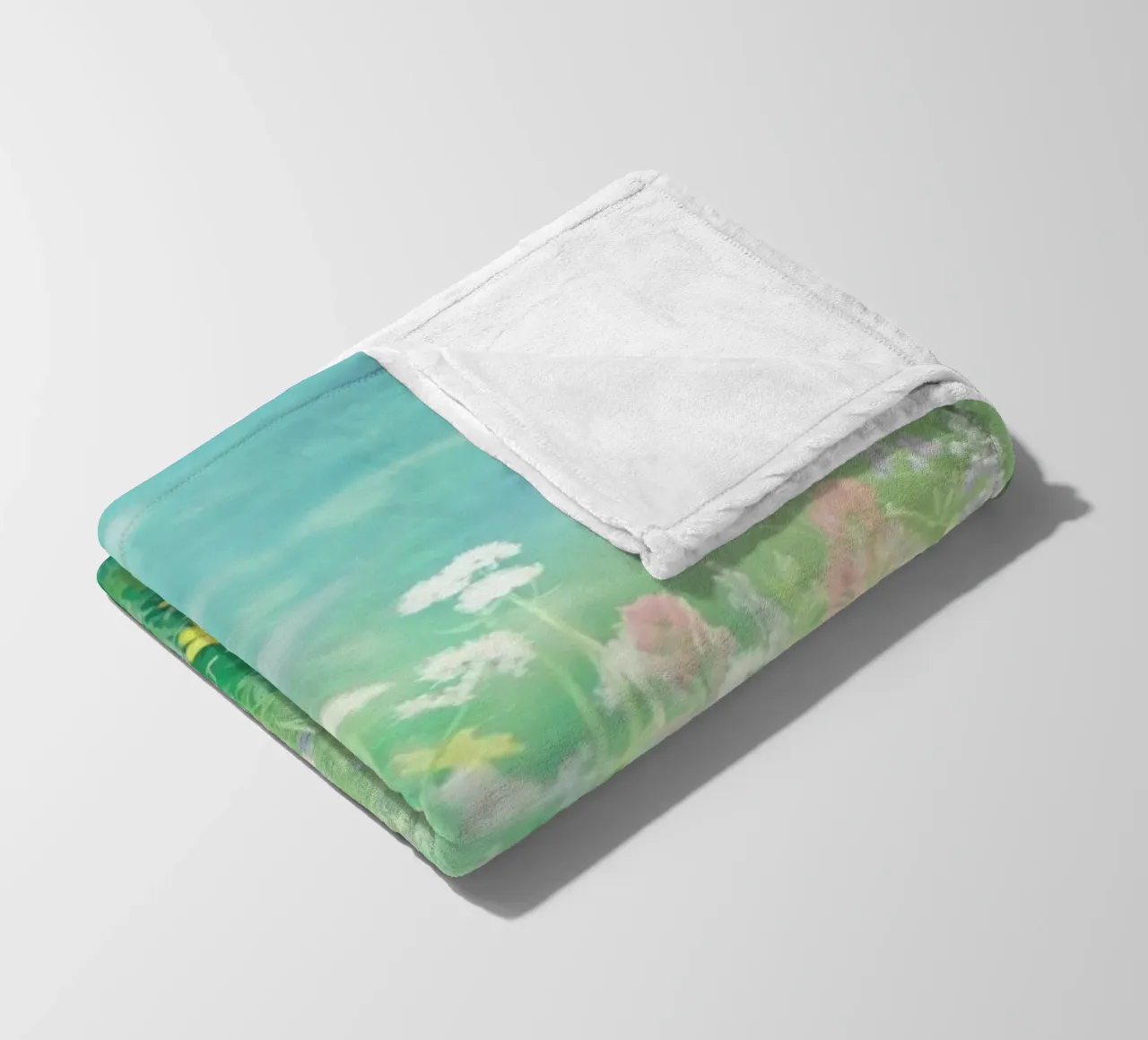 Mountain Wild Flowers 2 coperta in pile da Robin Delean