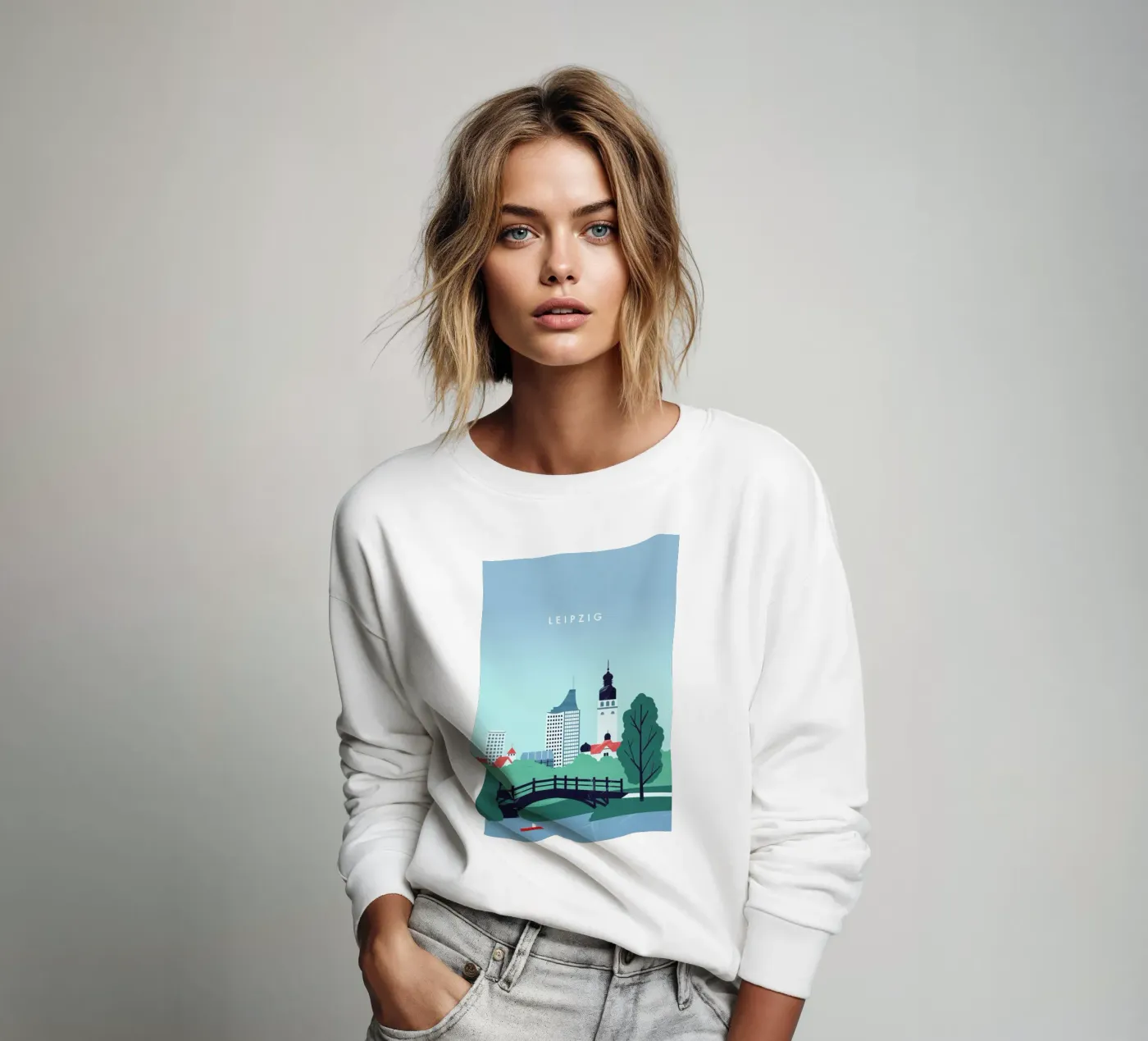 Leipzig felpa da Katinka Reinke