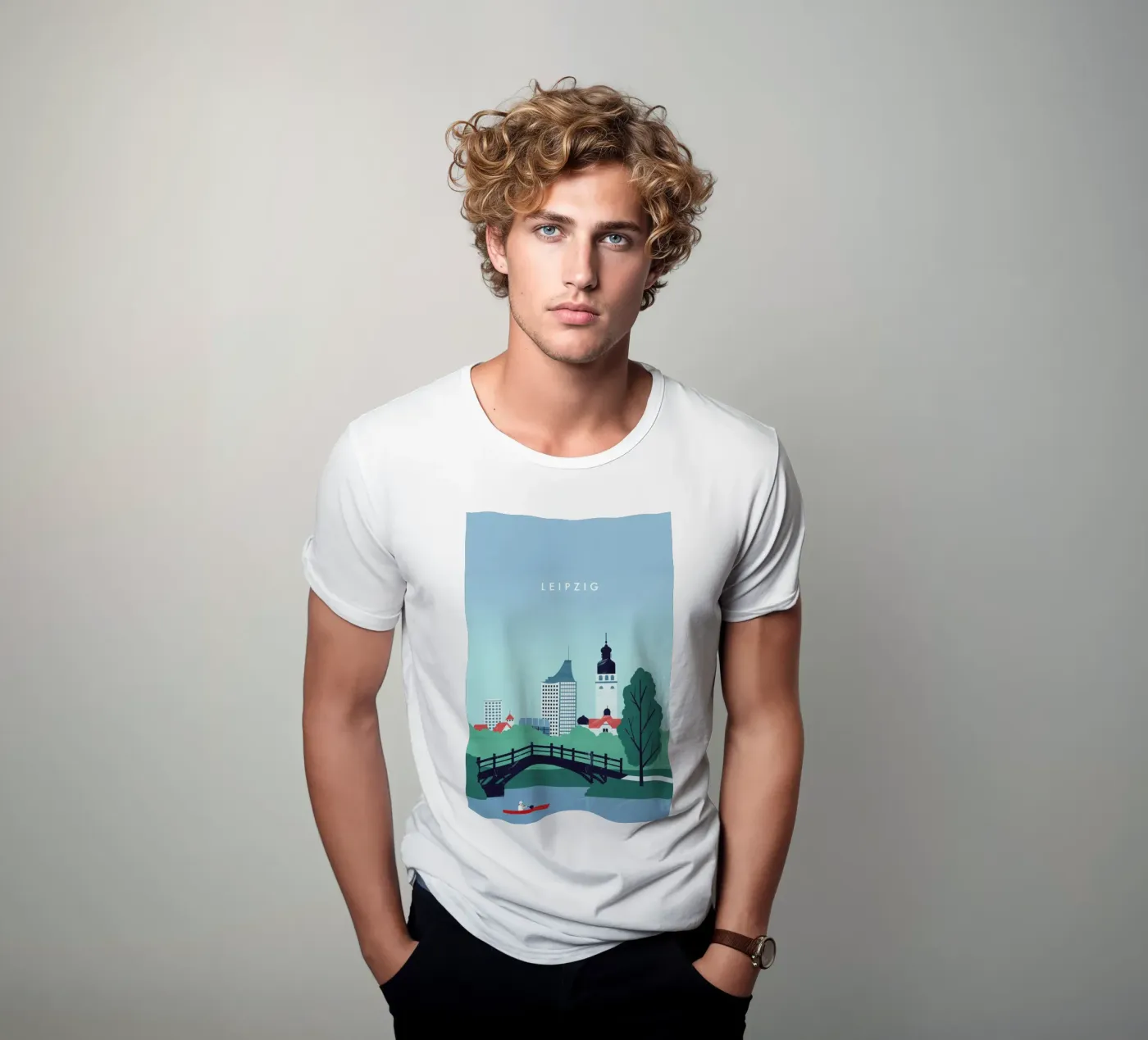 Leipzig t-shirt da Katinka Reinke