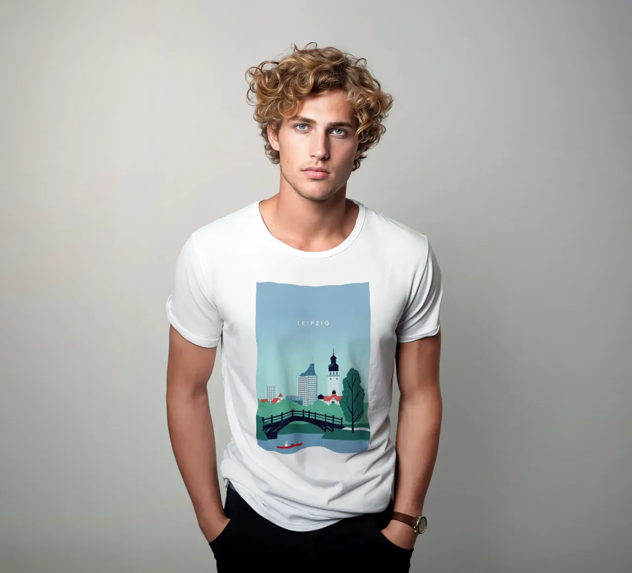 Leipzig t-shirt da Katinka Reinke