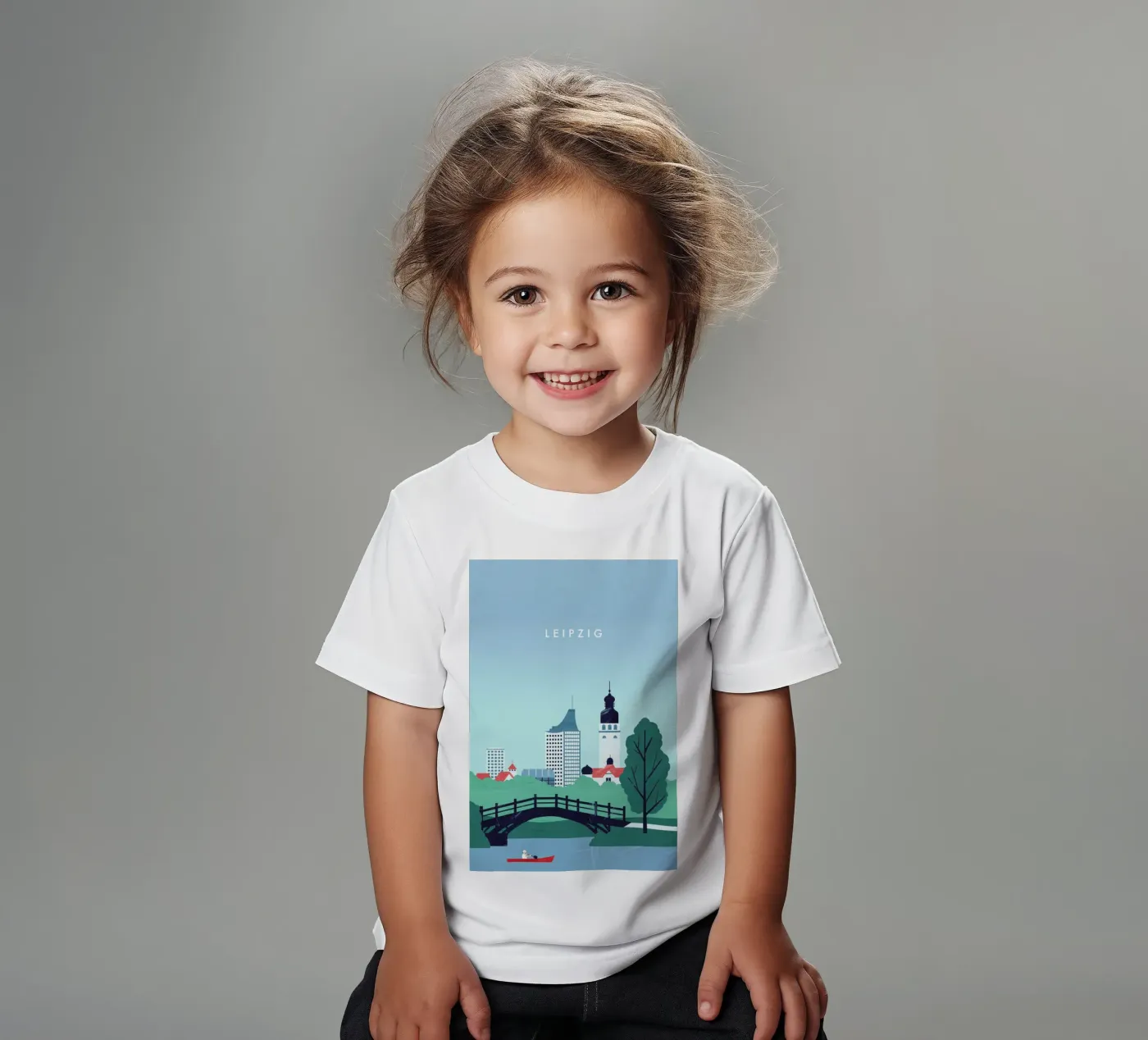 Leipzig kinder t-shirt van Katinka Reinke