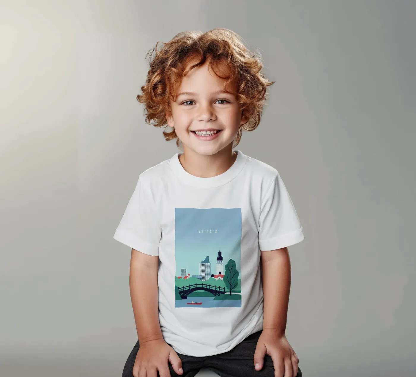 Leipzig kinder t-shirt van Katinka Reinke