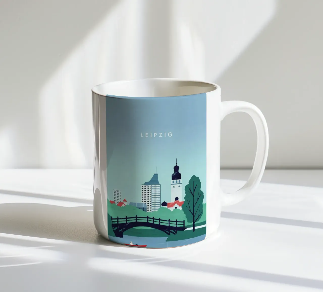 Leipzig tazza in ceramica da Katinka Reinke
