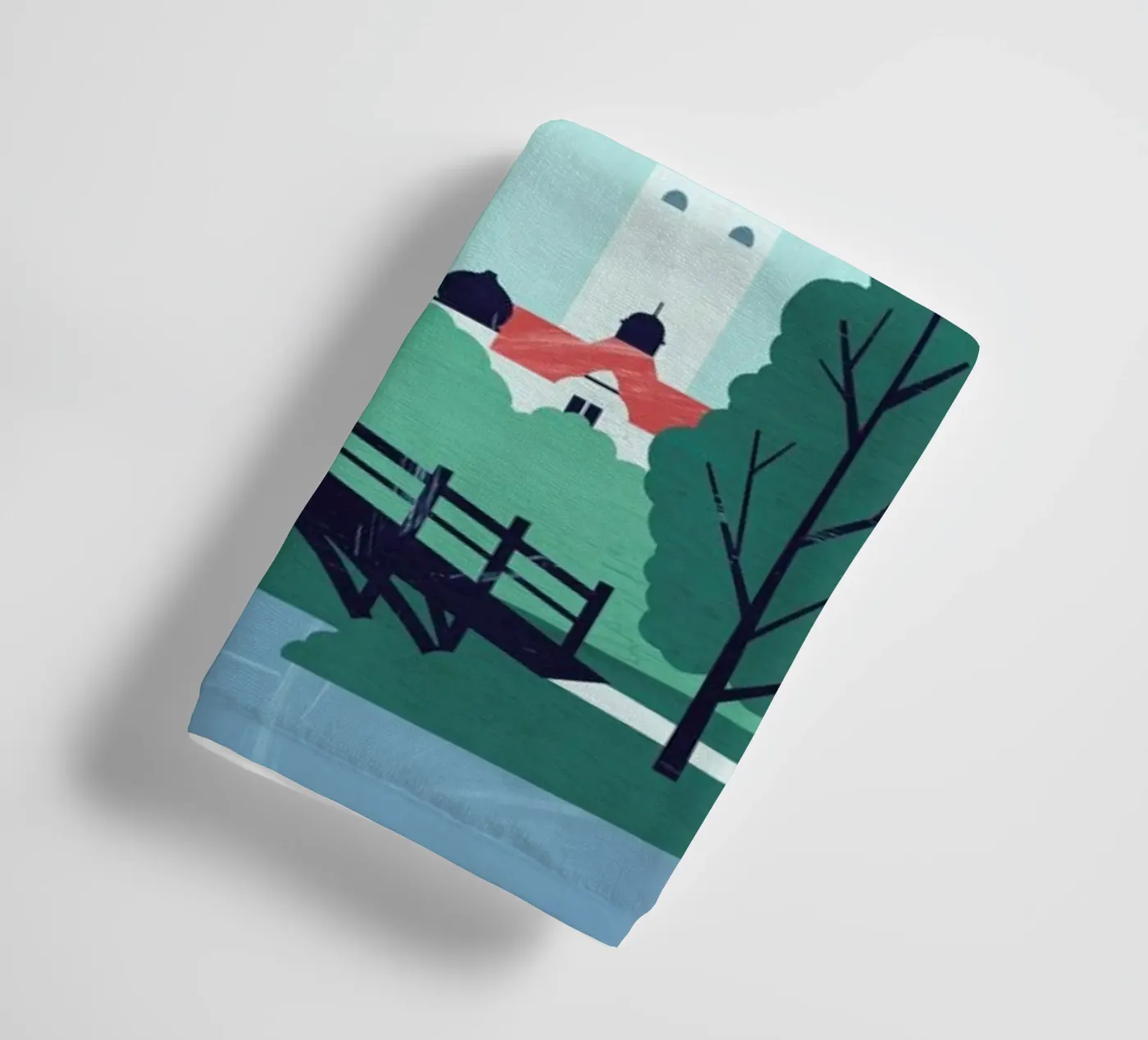 Leipzig towel by Katinka Reinke