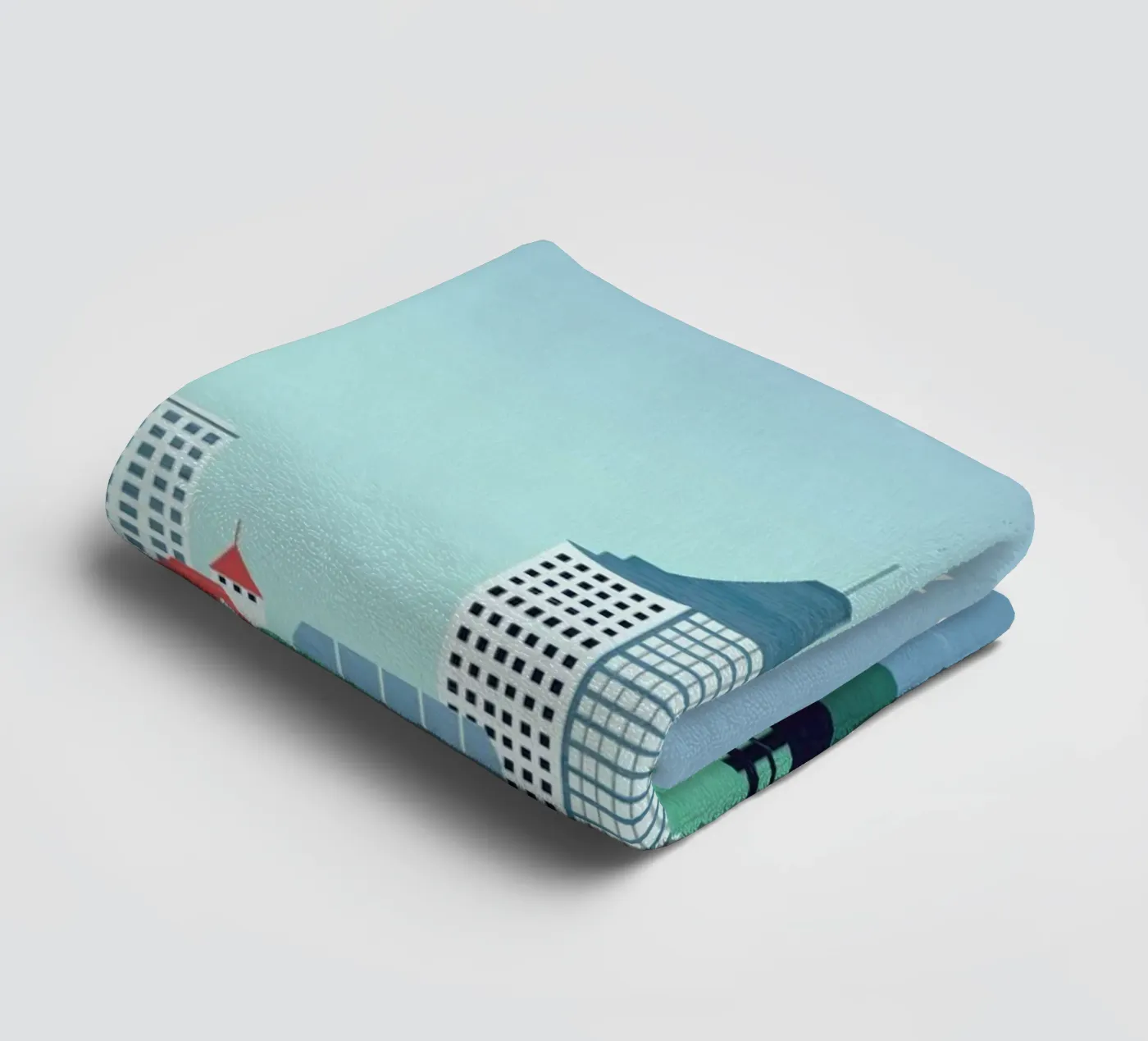 Leipzig towel by Katinka Reinke