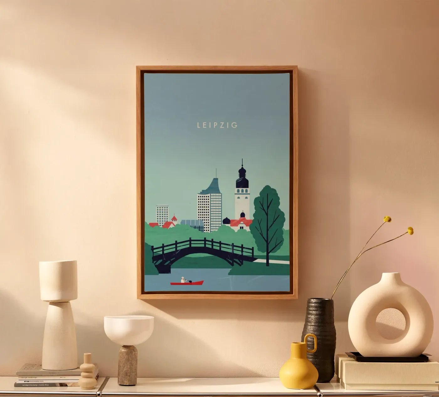Leipzig canvas by Katinka Reinke