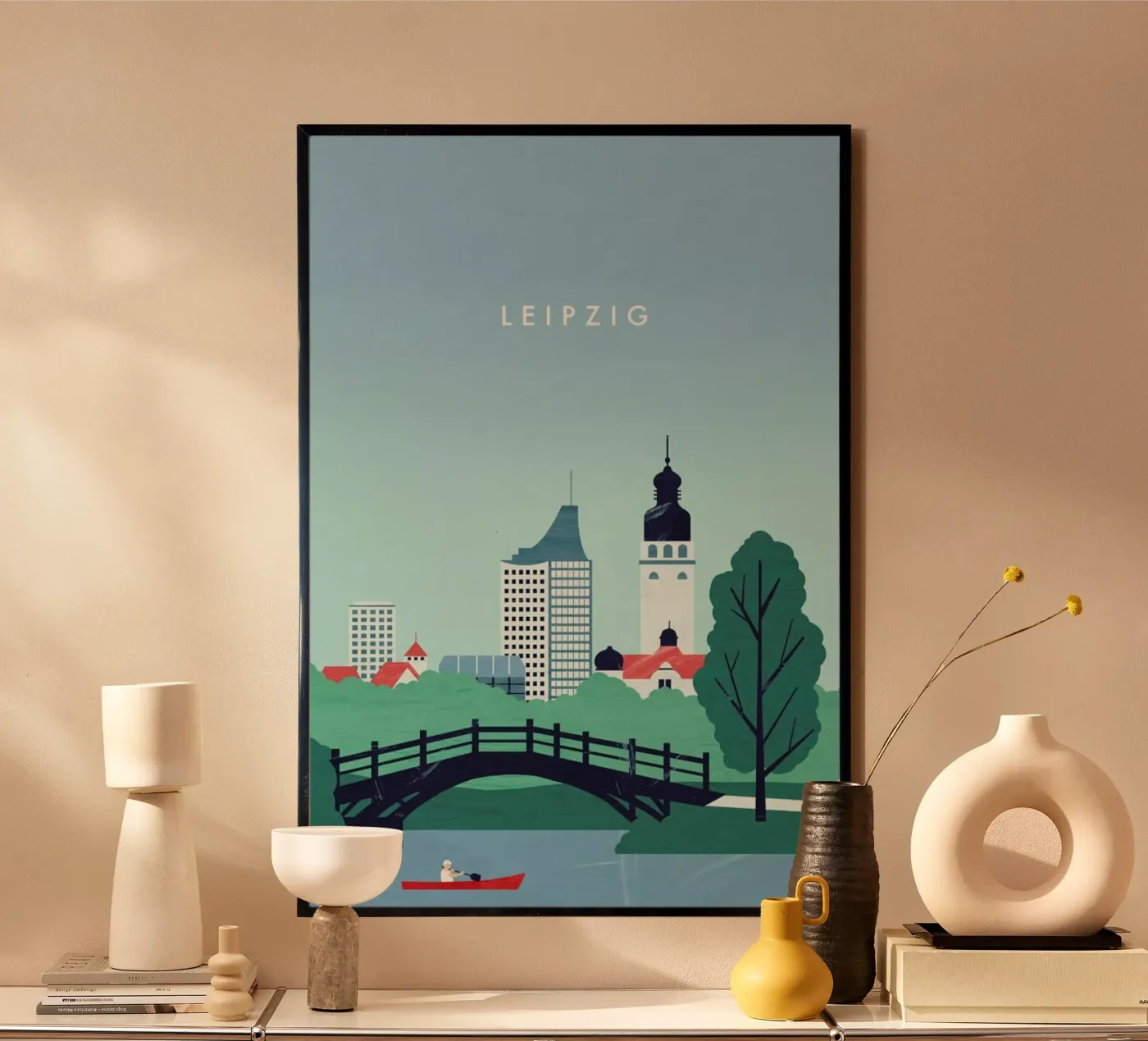 Leipzig poster de Katinka Reinke