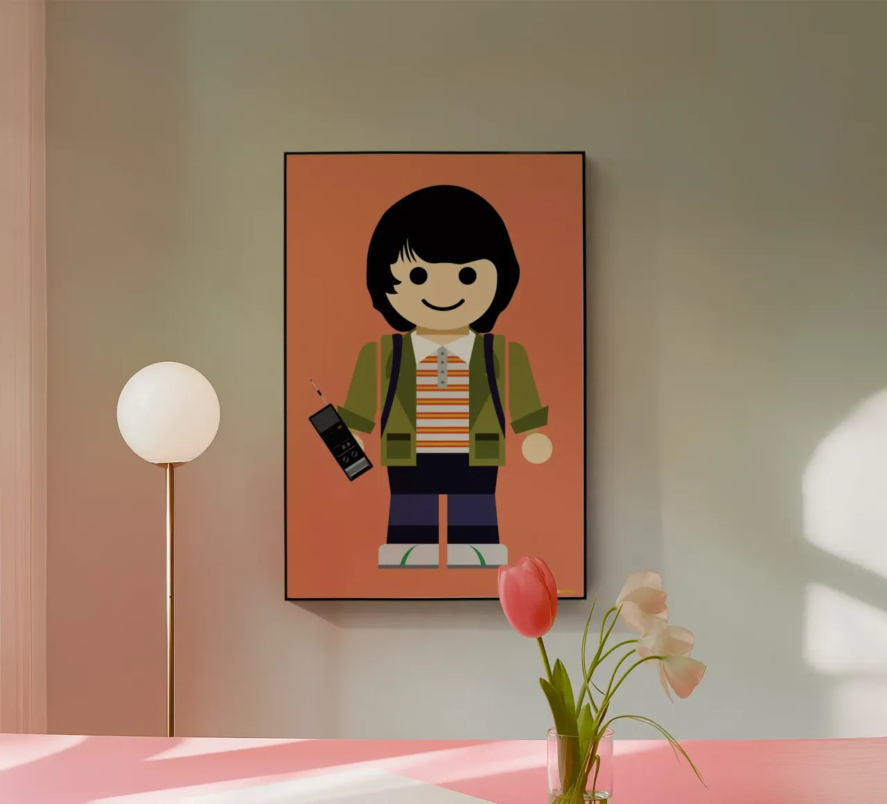 Mike Toy plexiglass da Rafa Gomes