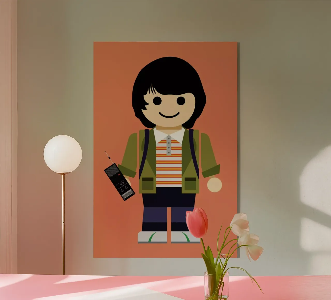 Mike Toy plexiglass da Rafa Gomes