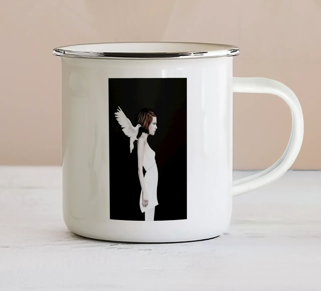 Only You tazza in smalto da Ruben Ireland