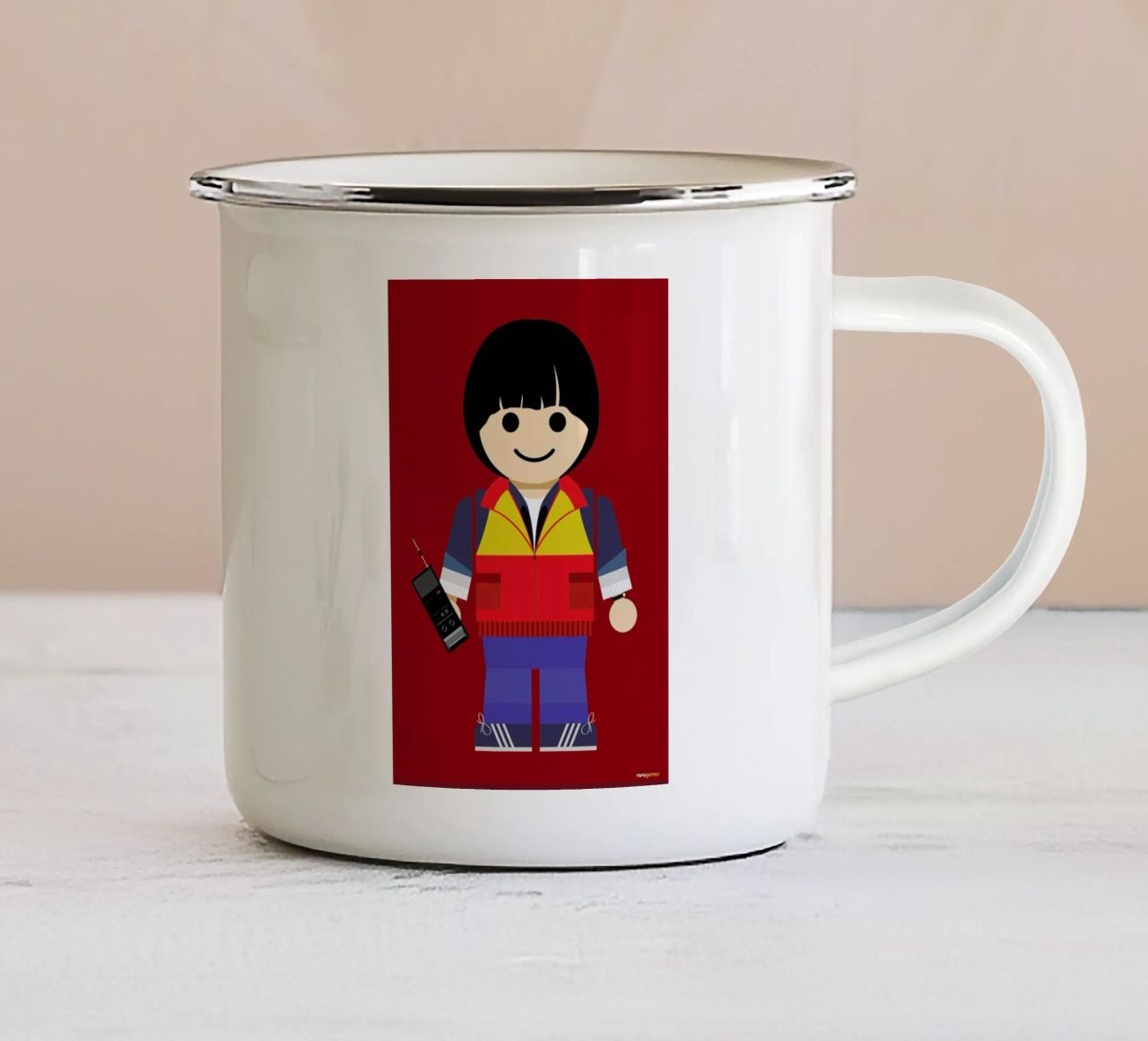 Will Toy tazza in smalto da Rafa Gomes