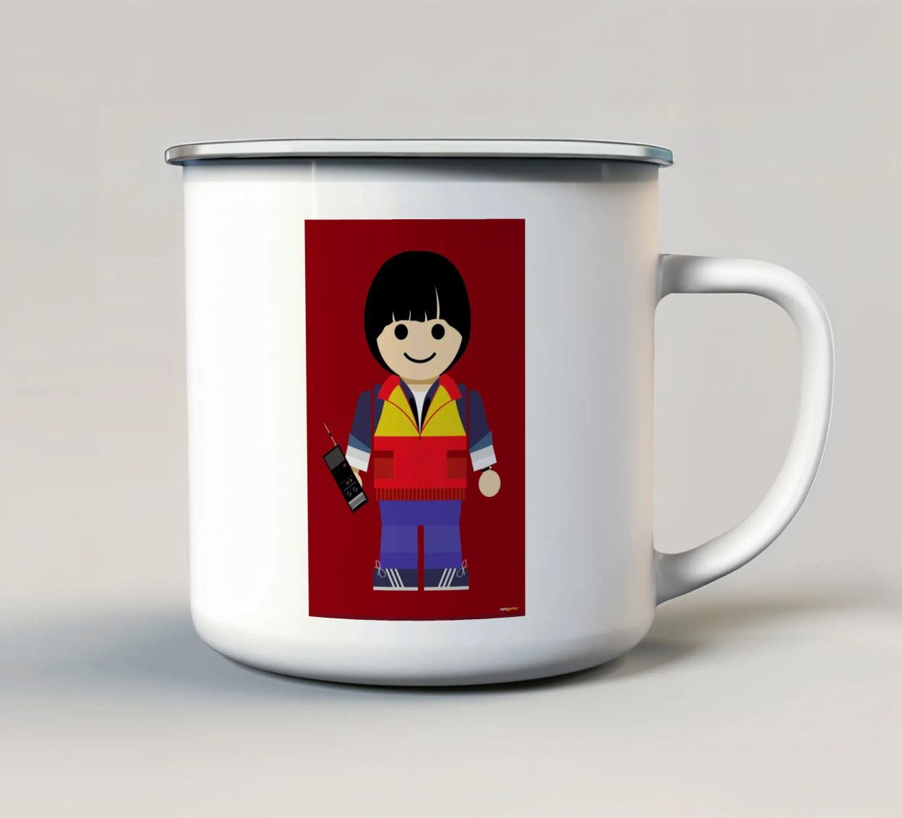 Will Toy tazza in smalto da Rafa Gomes