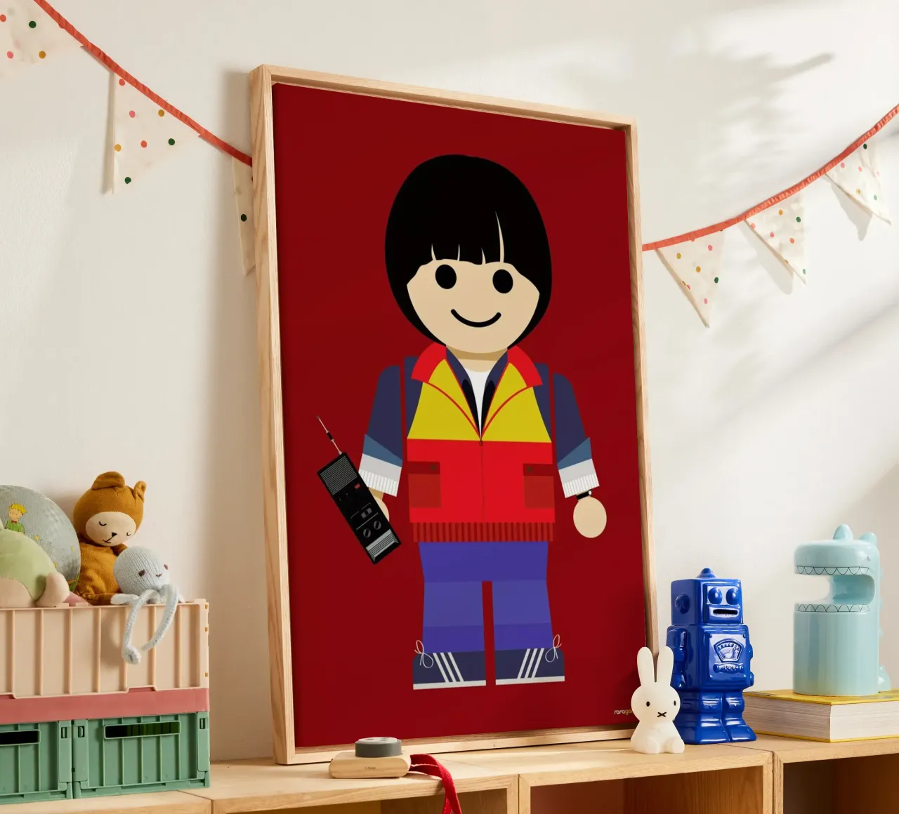 Will Toy canvas by Rafa Gomes