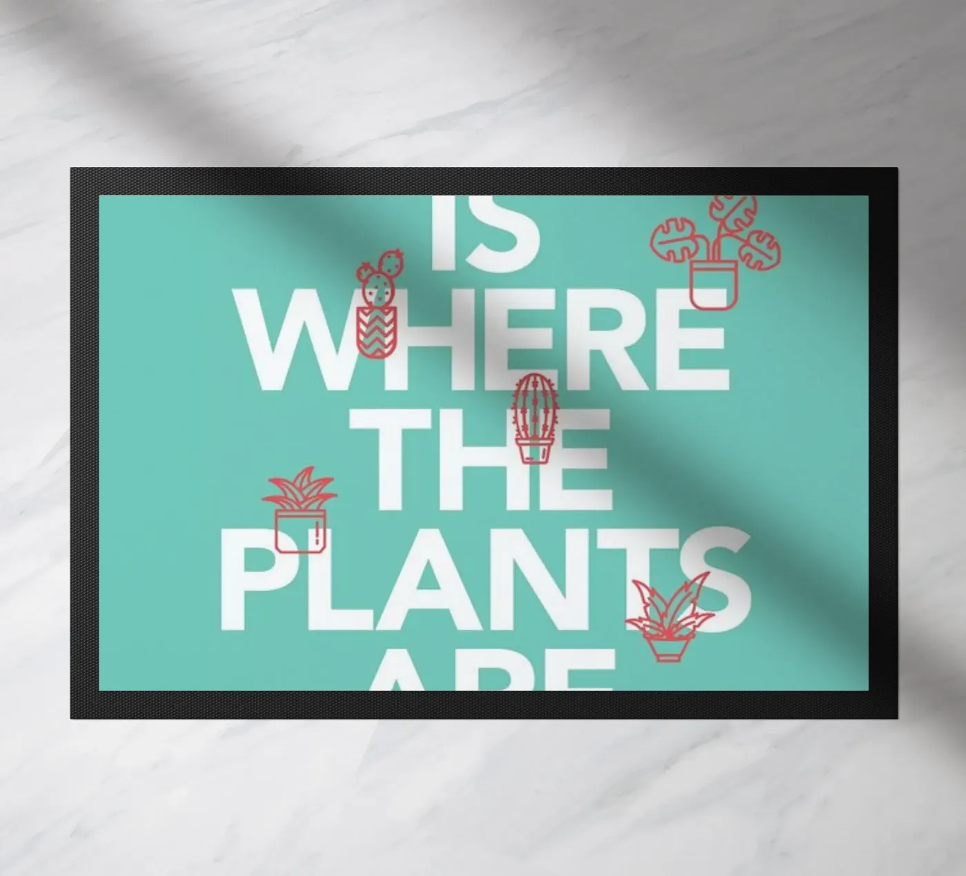 Home doormat by Evita Witzenhausen