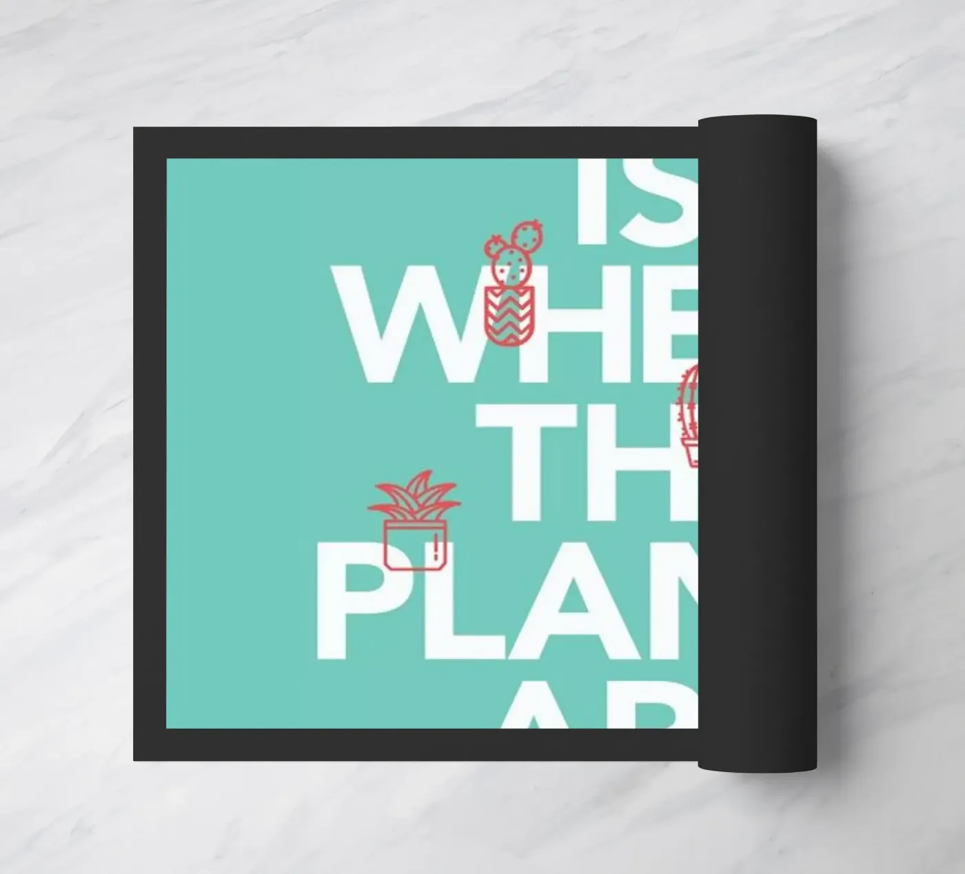 Home doormat by Evita Witzenhausen