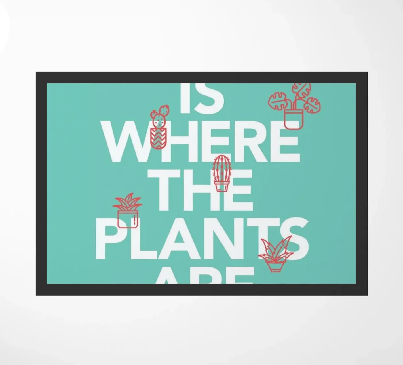 Home doormat by Evita Witzenhausen