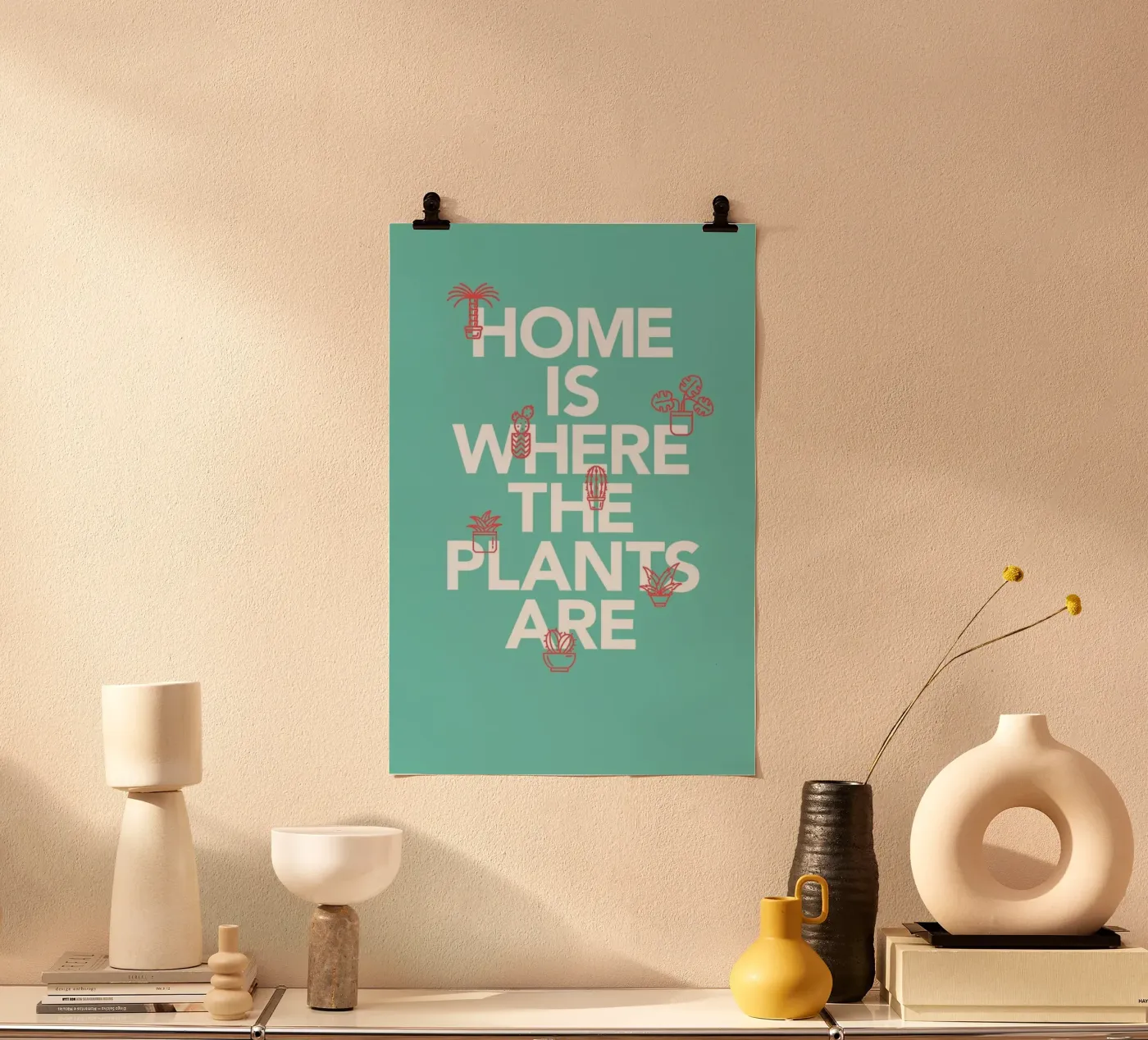 Home poster by Evita Witzenhausen