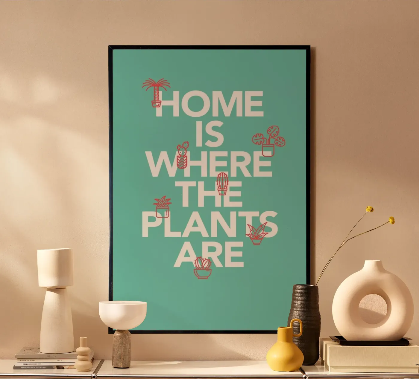 Home poster by Evita Witzenhausen