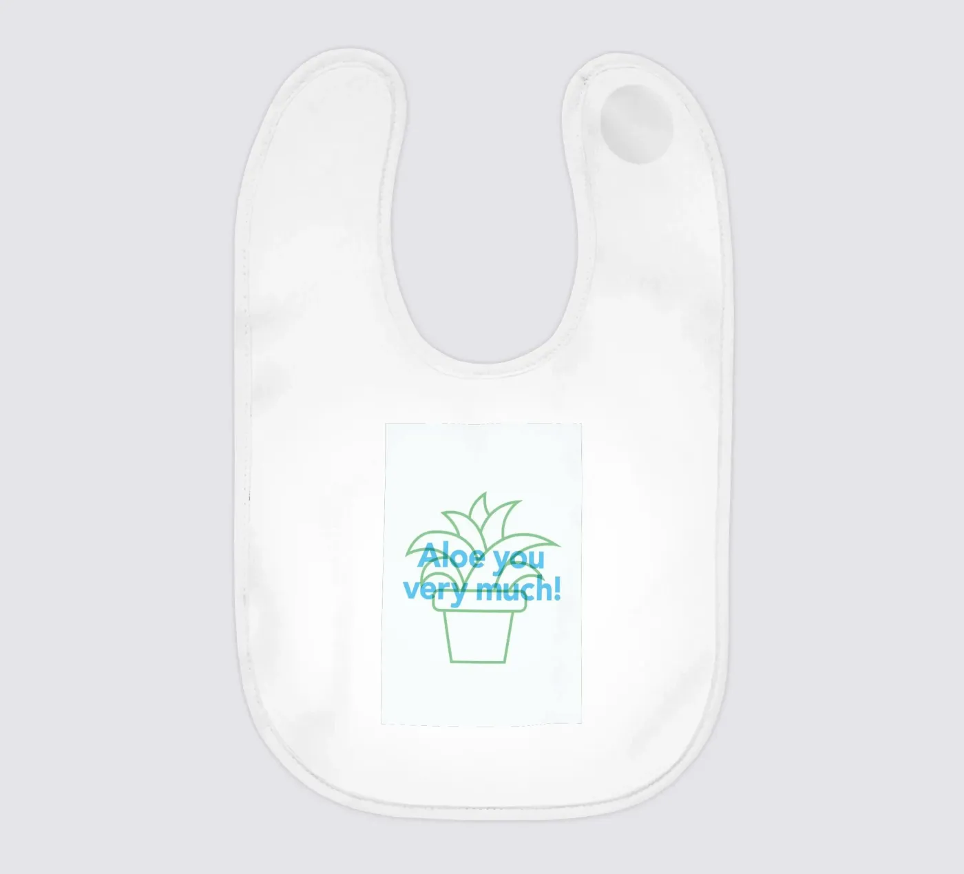 Aloe Babylätzchen von Evita Witzenhausen