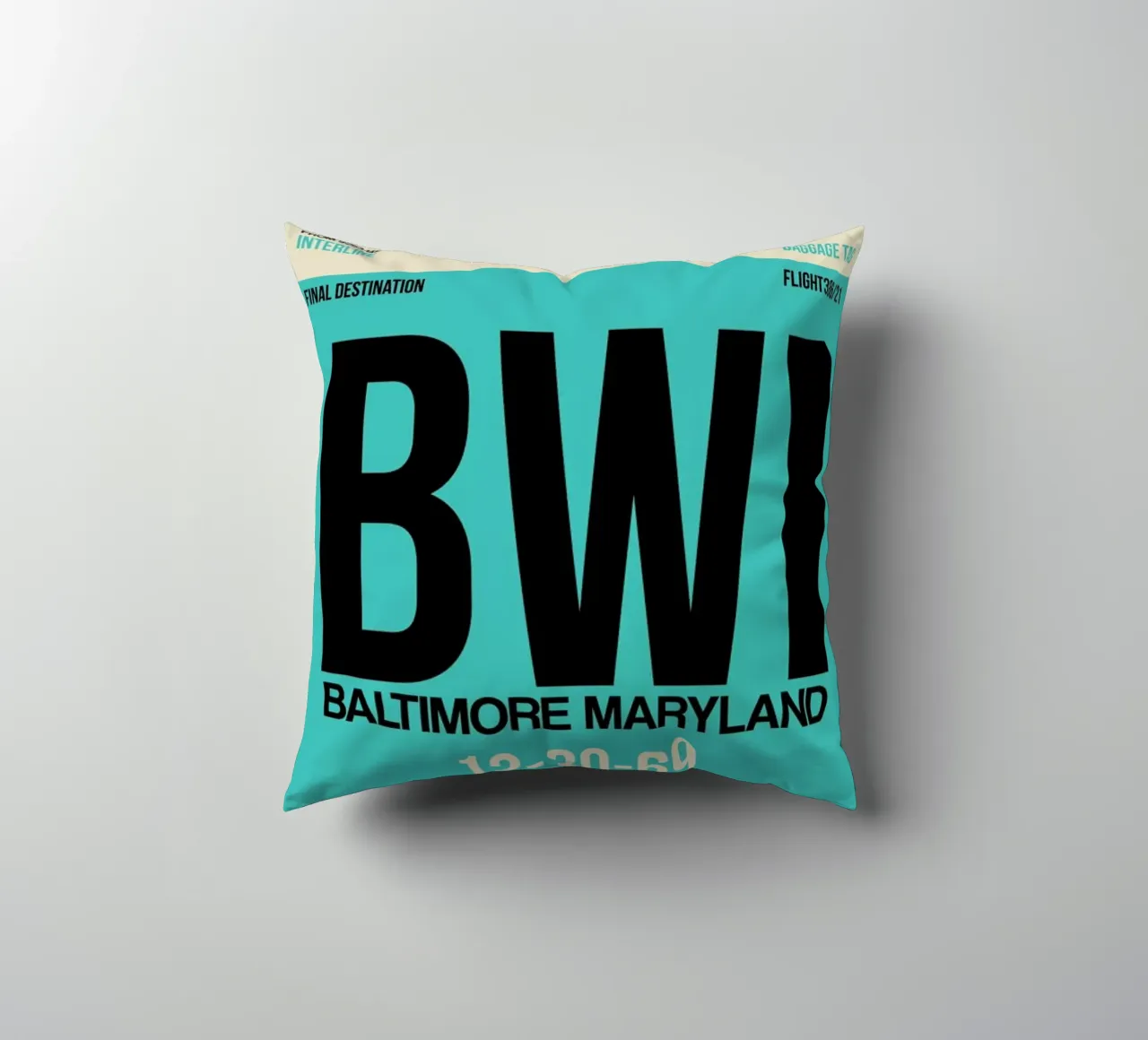 BWI - Baltimore cuscino da Naxart