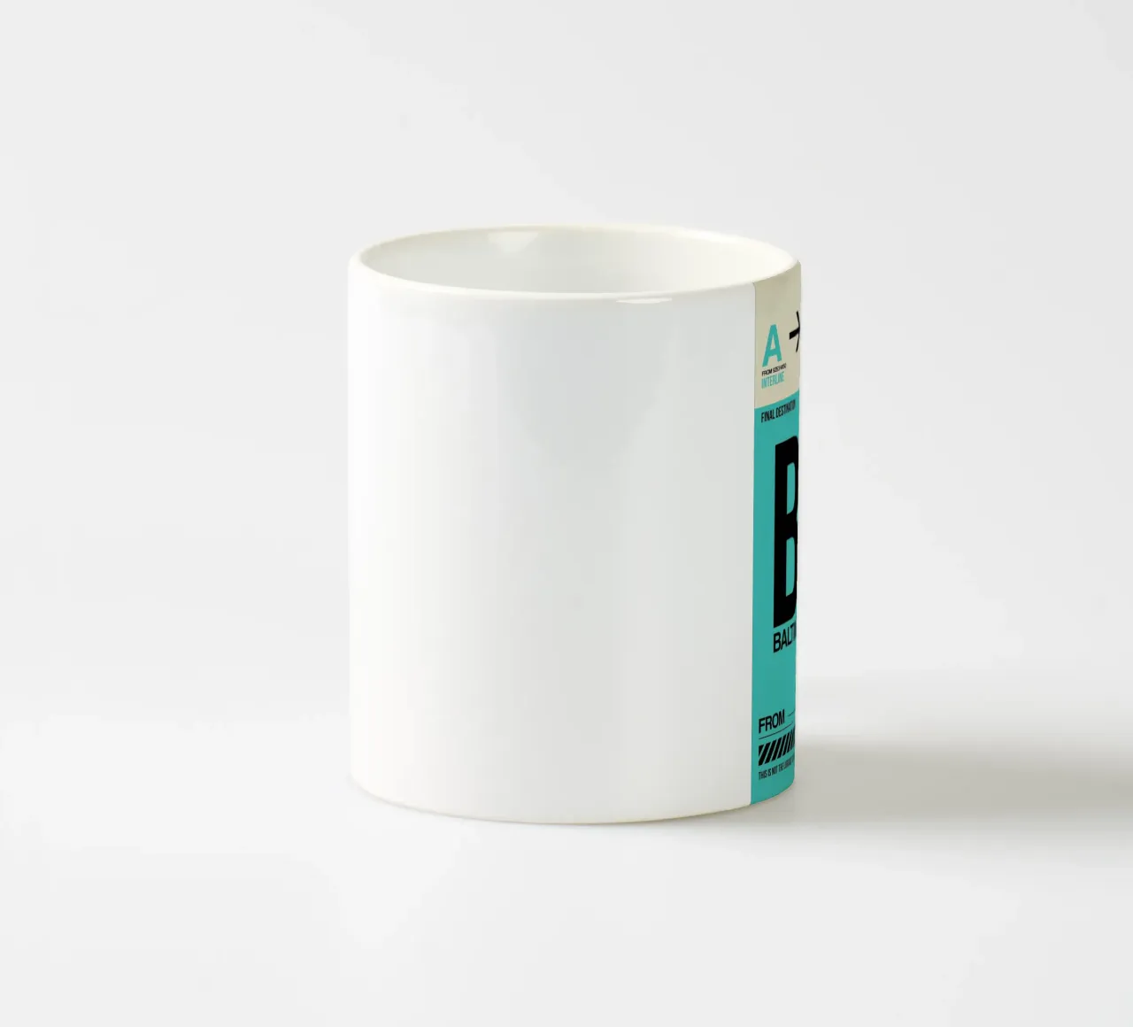 BWI - Baltimore tazza in ceramica da Naxart