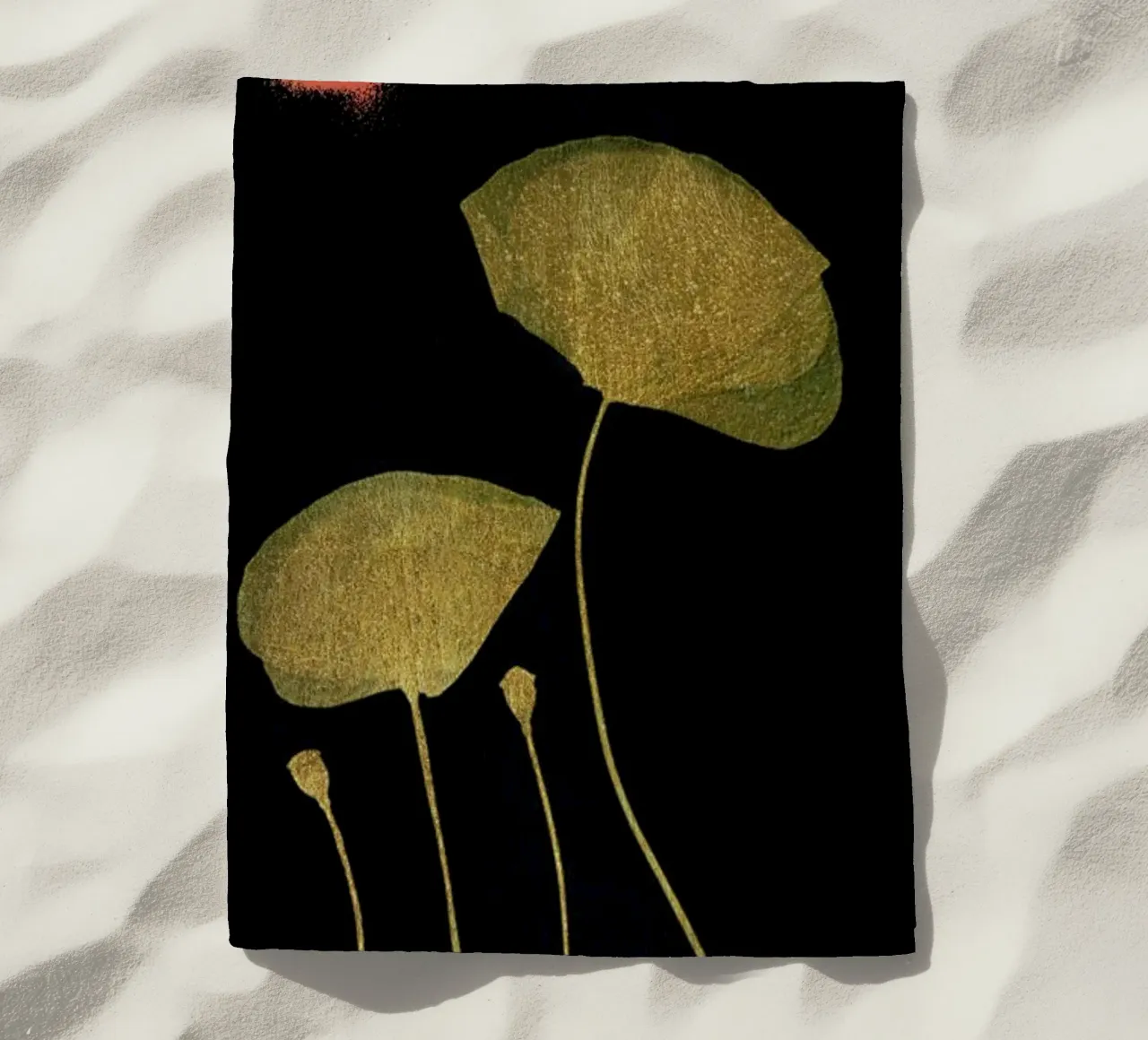 Dancing in the Dark beach towel by Kubistika