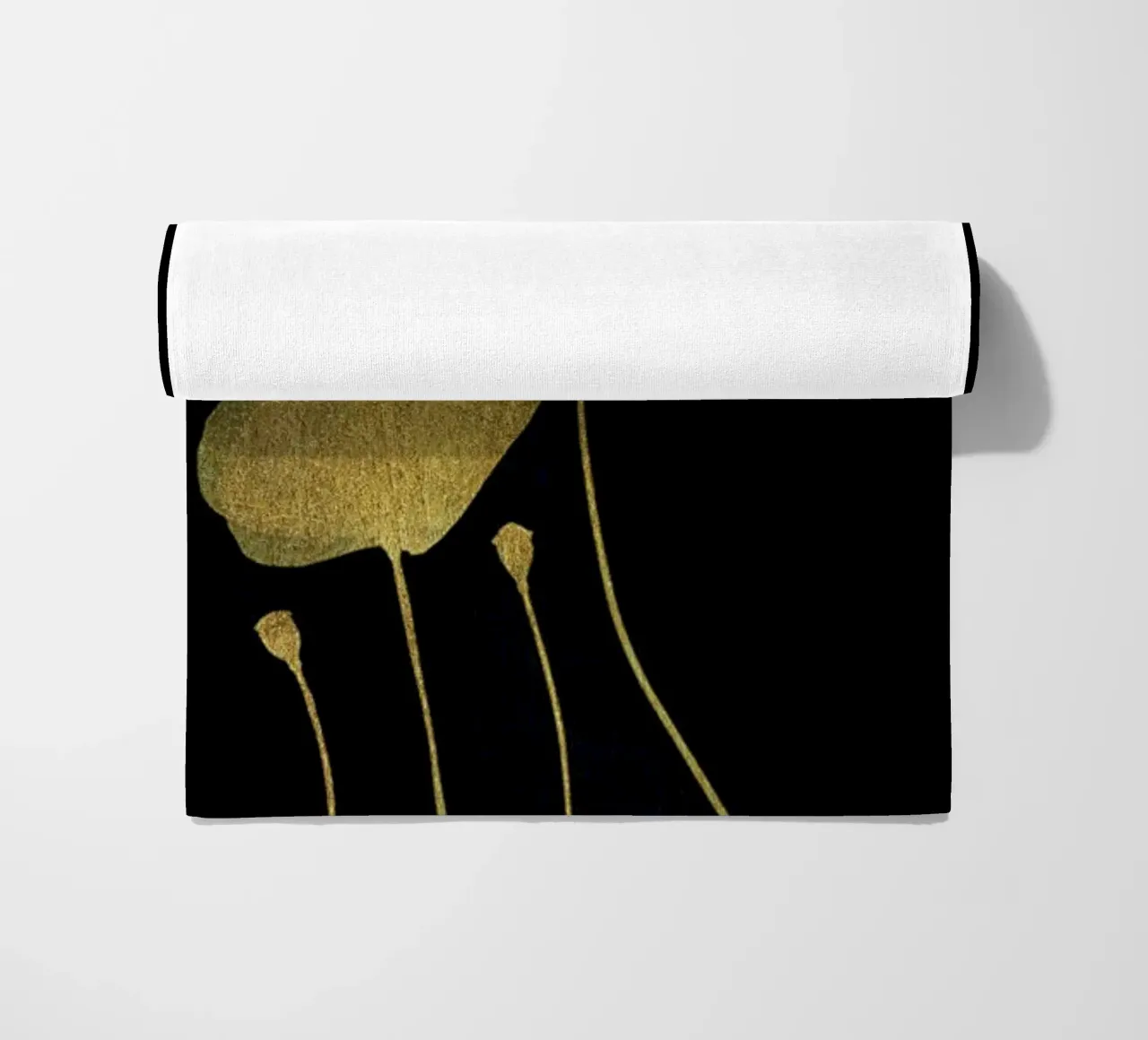 Dancing in the Dark beach towel by Kubistika
