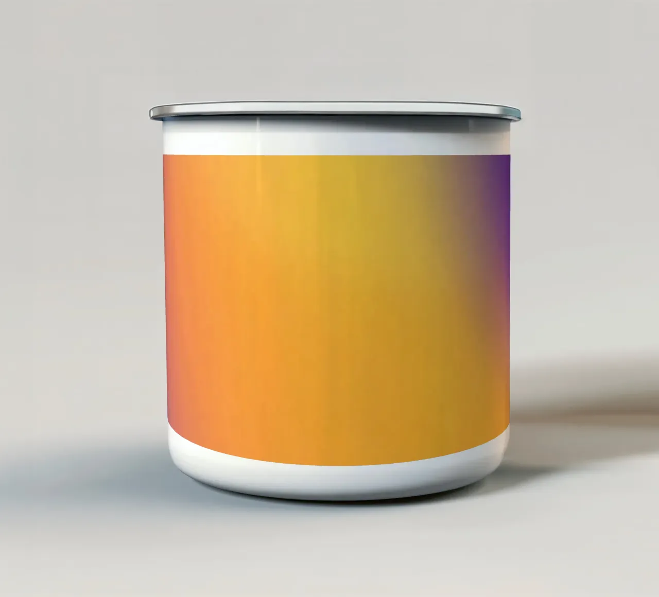 Velo solare tazza in smalto da Inside out