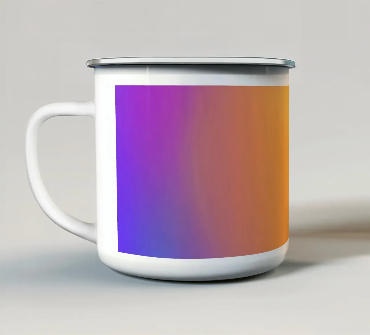 Velo solare tazza in smalto da Inside out