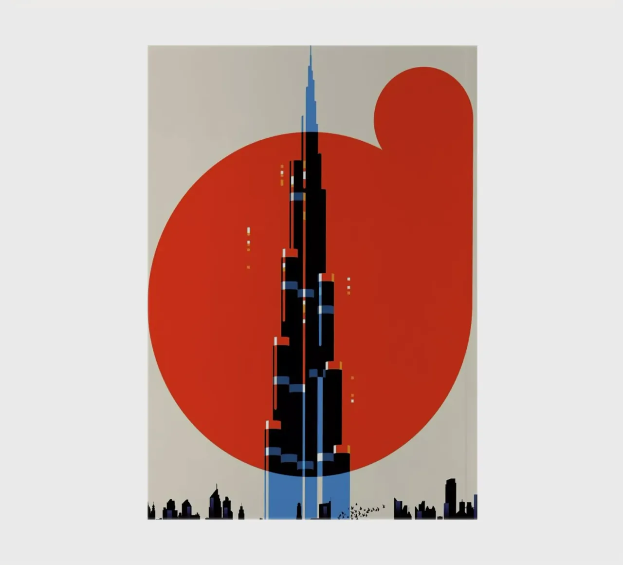 Dubai 10 notebook by Bo Lundberg