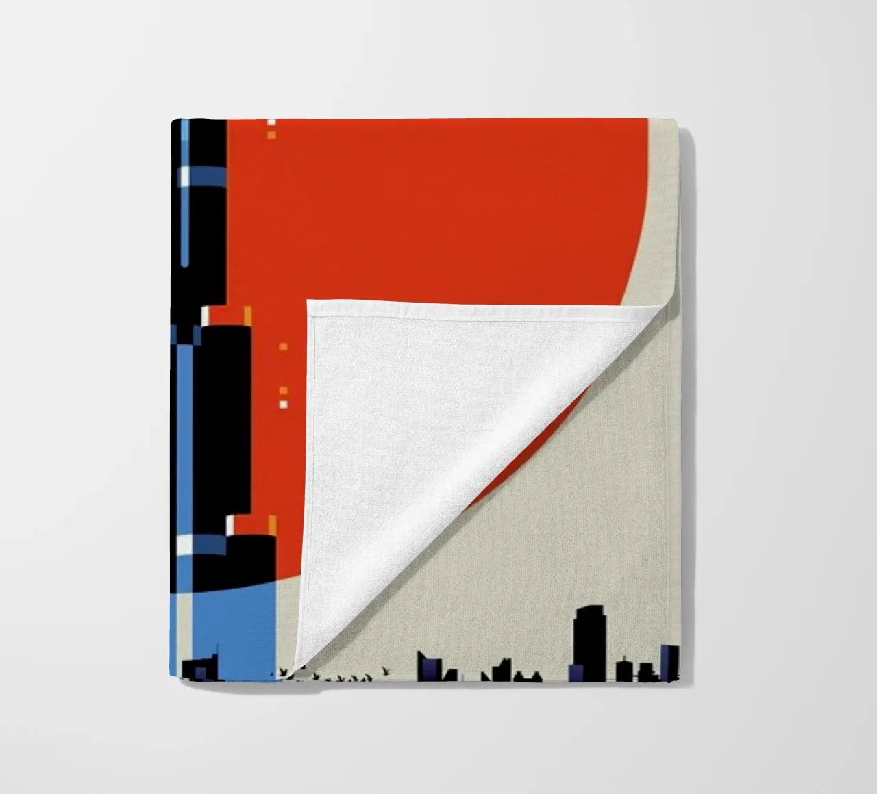 Dubai 10 strandhanddoek van Bo Lundberg