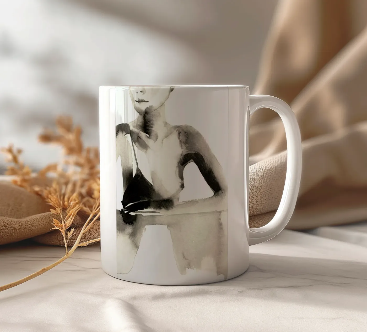 Tapping the Magic ceramic mug by Victoria Verbaan