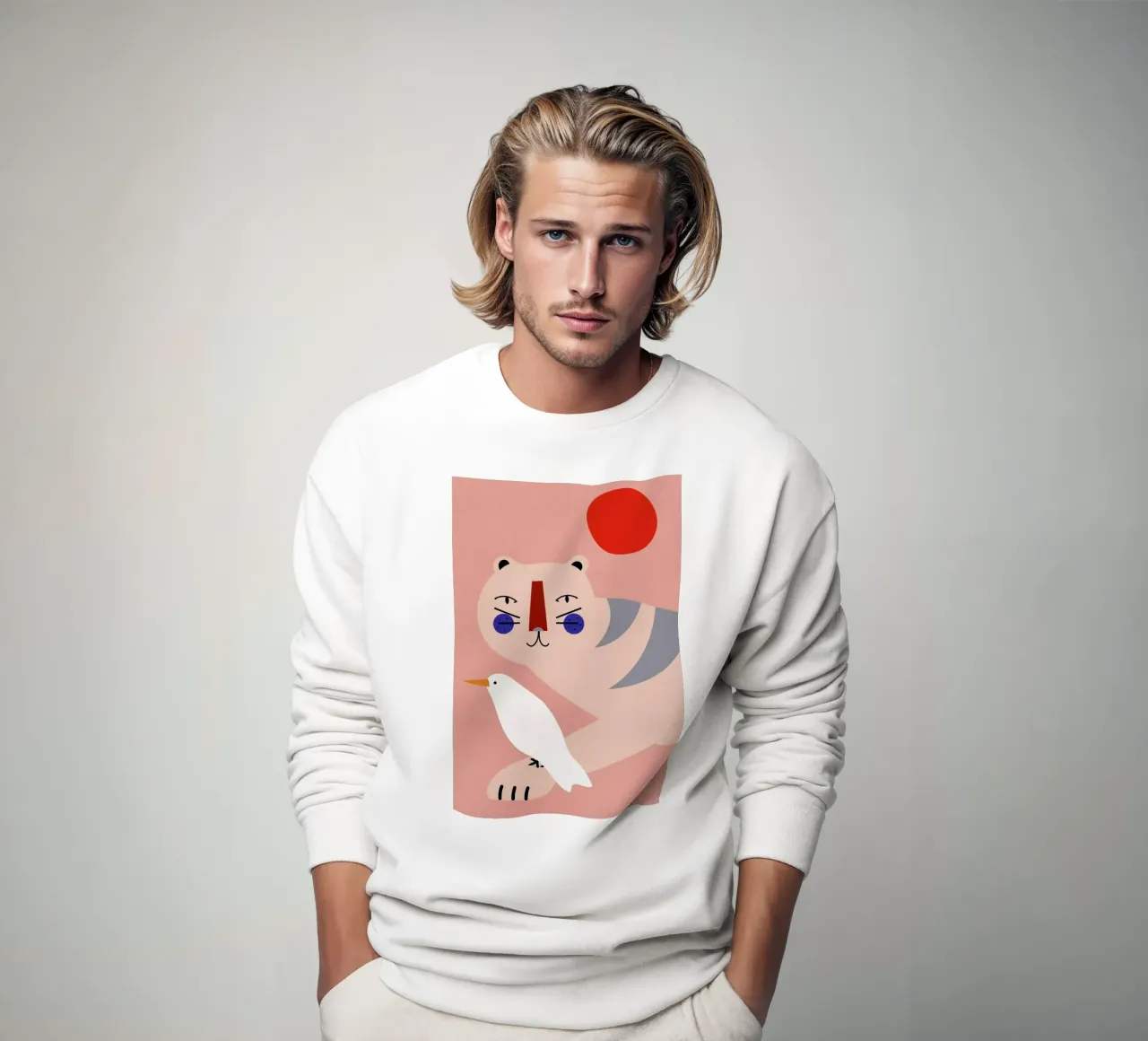 An Unlikely Friendship sudadera de Little Flourishes