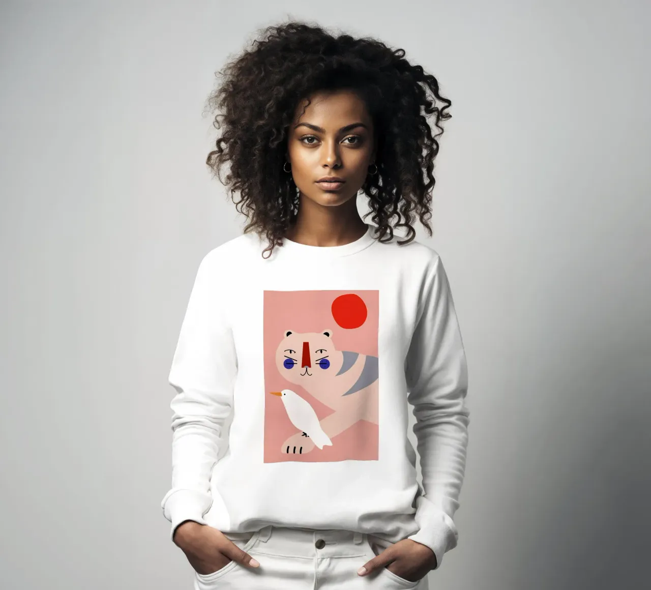 An Unlikely Friendship sudadera de Little Flourishes