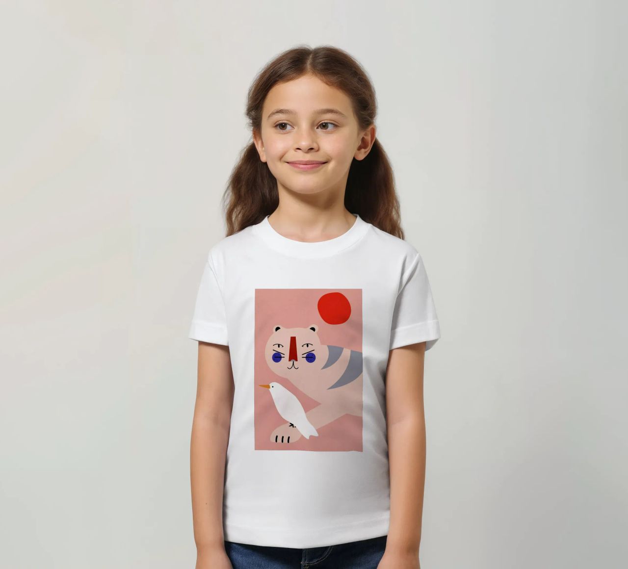 An Unlikely Friendship t-shirt bambini da Little Flourishes