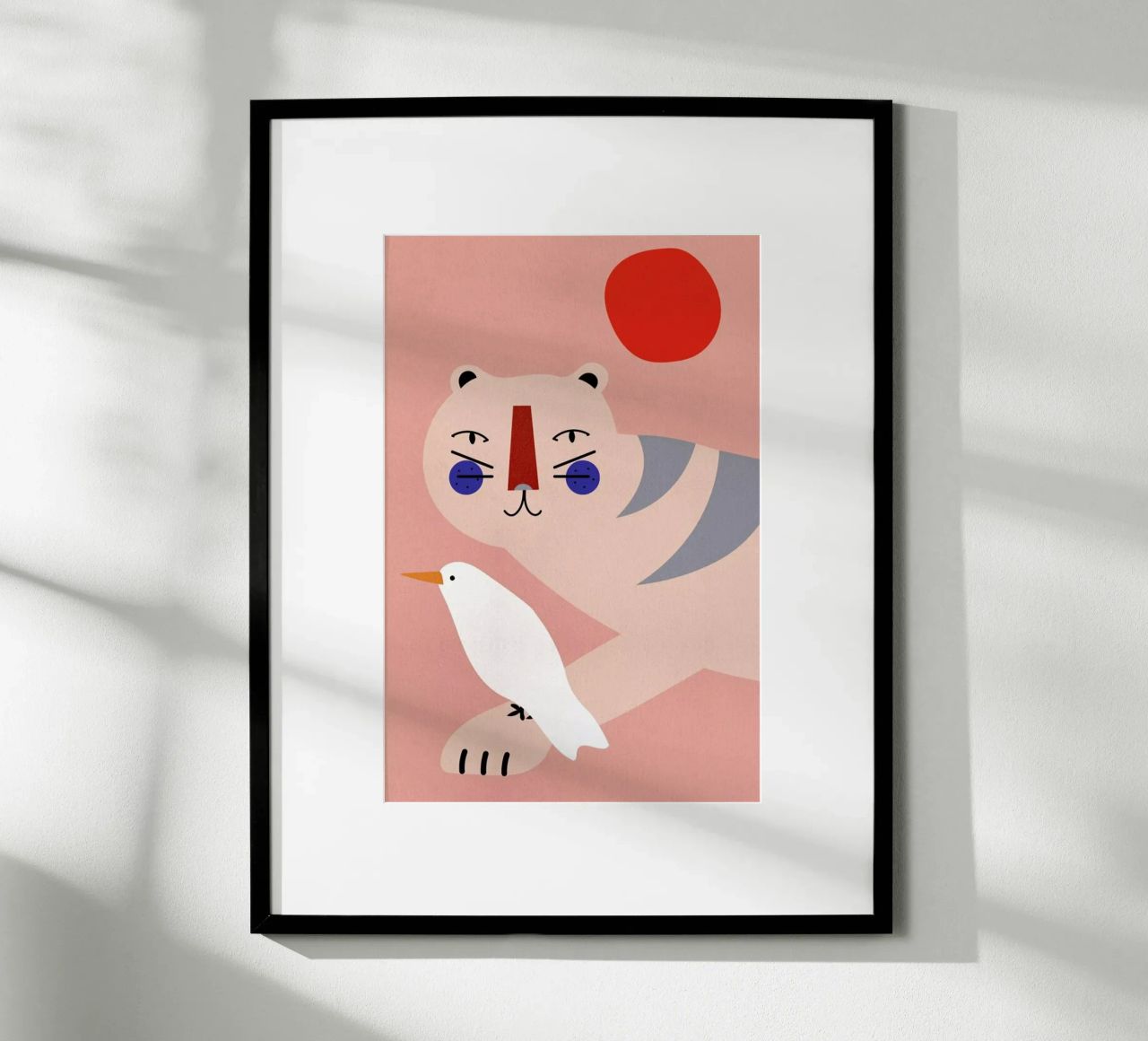 An Unlikely Friendship Poster von Little Flourishes