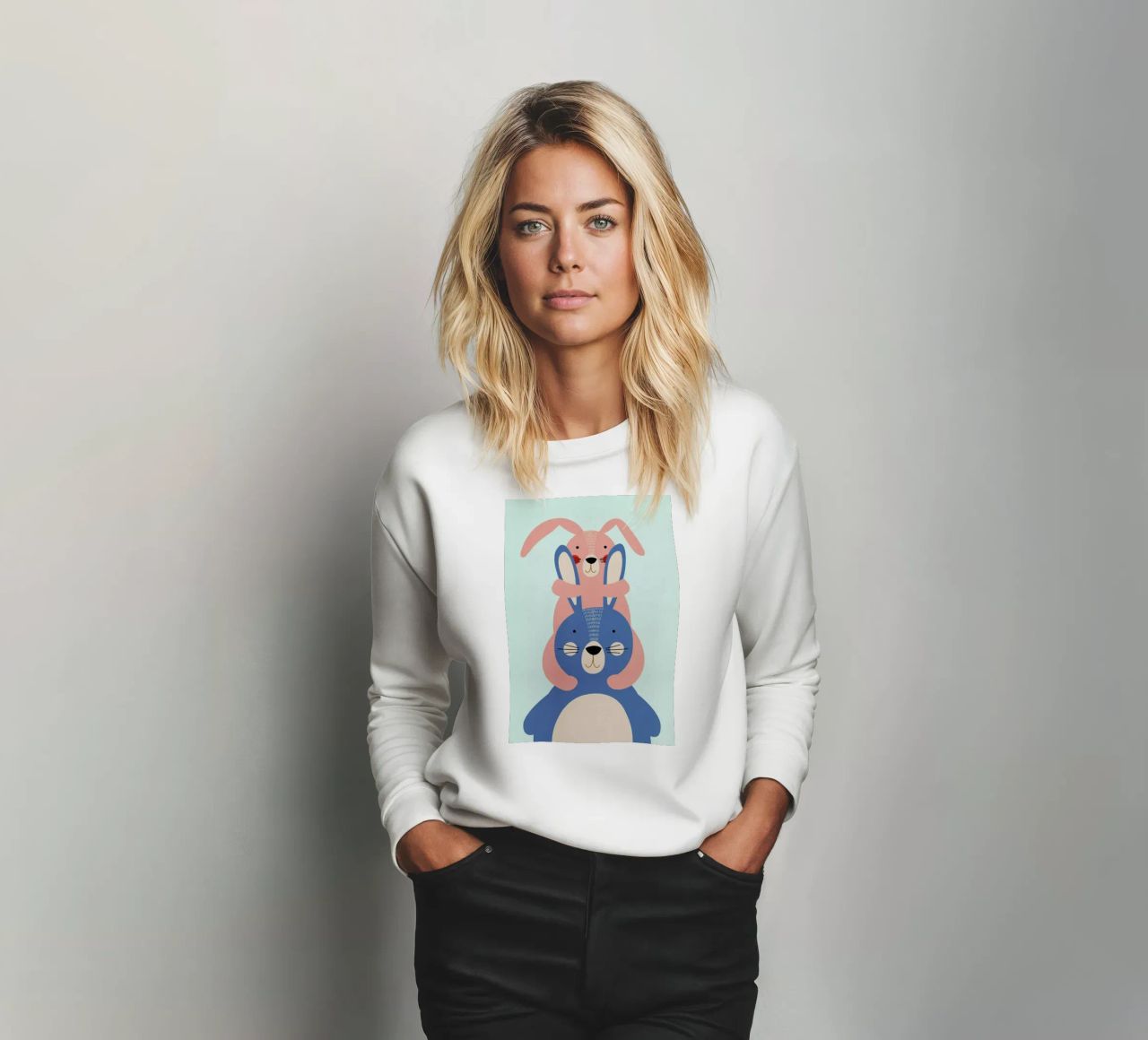 Bunny Rabbits felpa da Little Flourishes