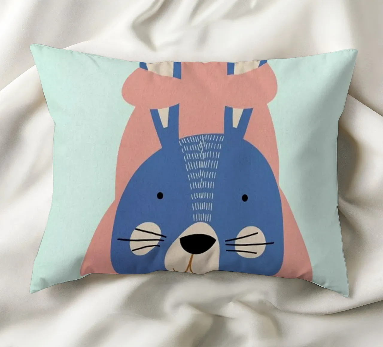 Bunny Rabbits cuscino da Little Flourishes