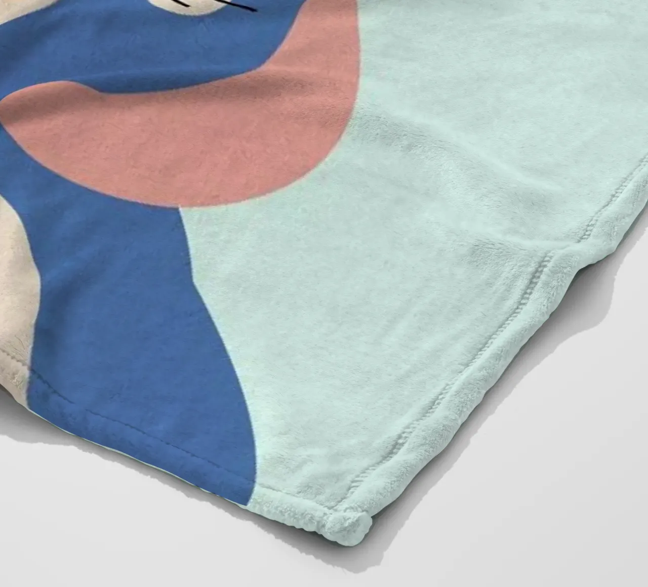 Bunny Rabbits coperta in pile da Little Flourishes