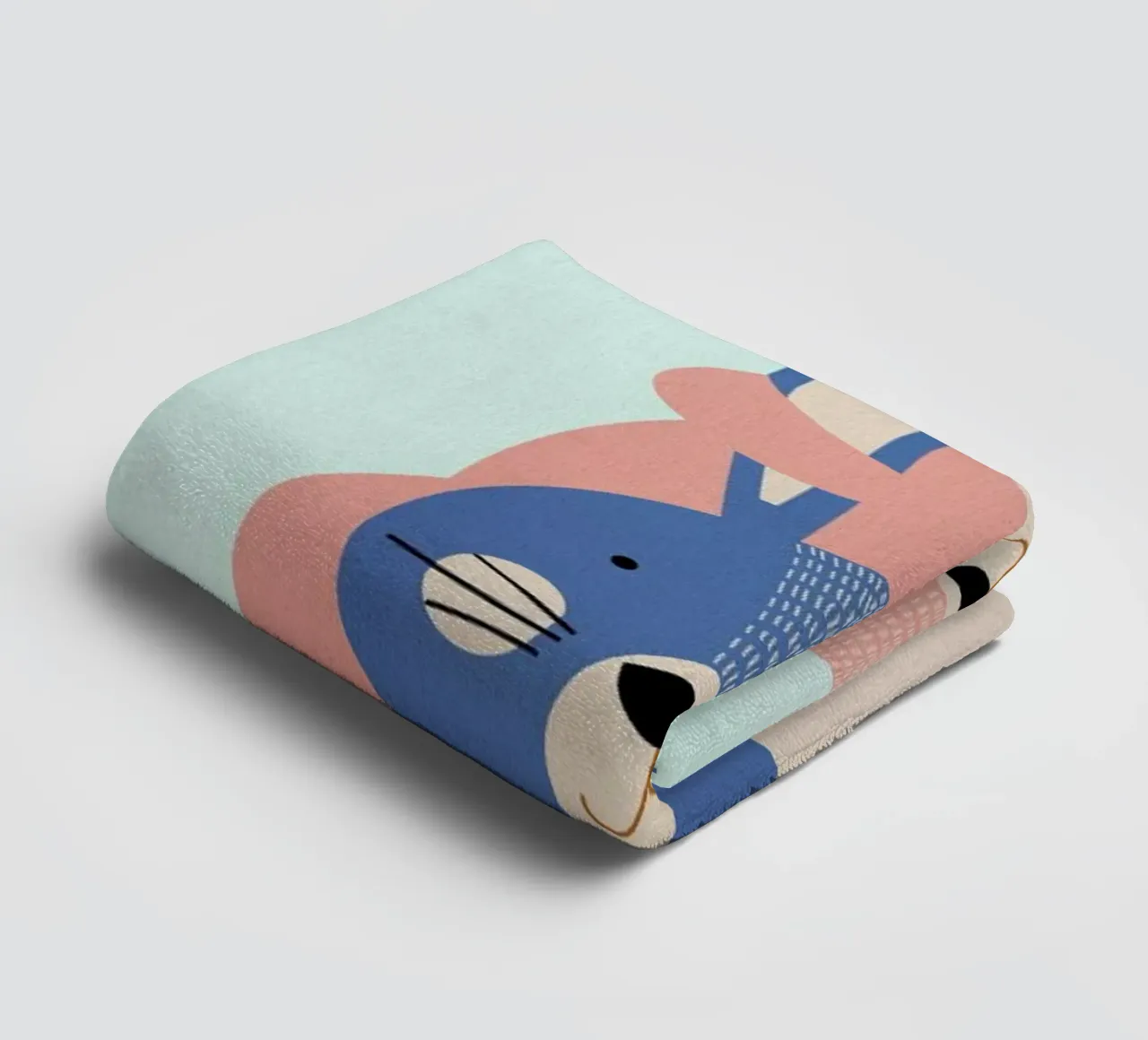 Bunny Rabbits asciugamano da bagno da Little Flourishes