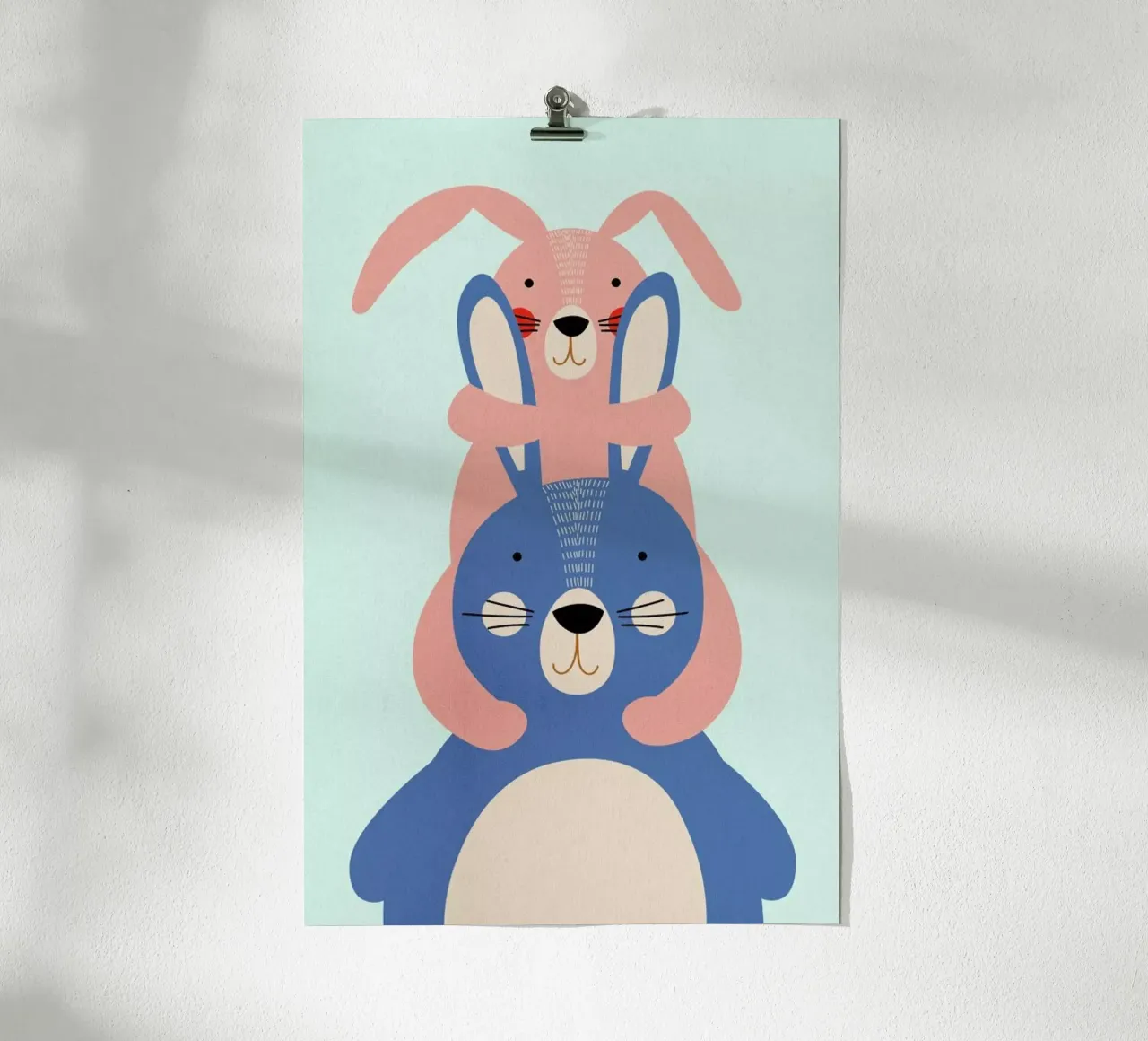 Bunny Rabbits carta hahnemühle da Little Flourishes