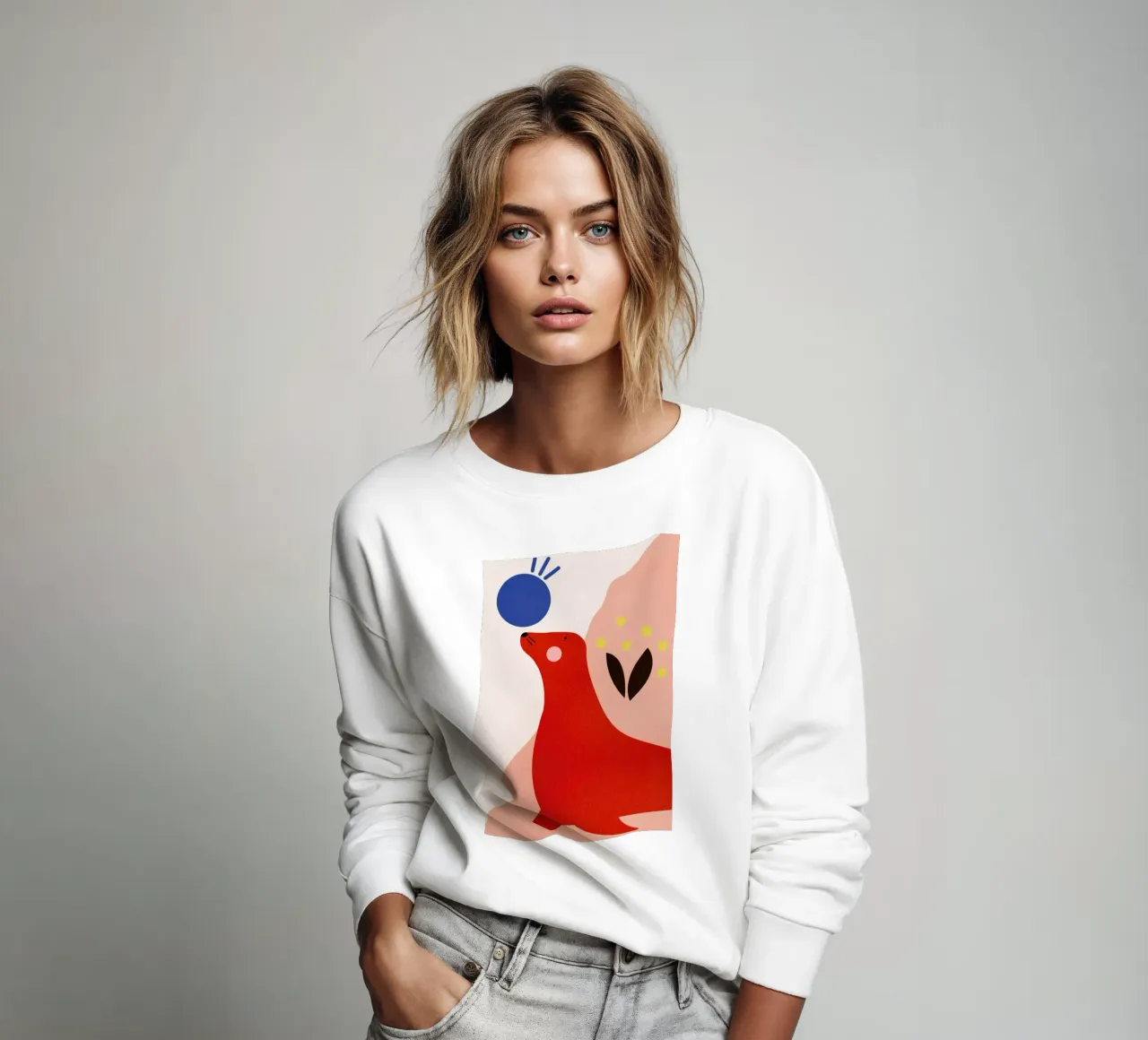 The Perfect Balance sweatshirt by Little Flourishes