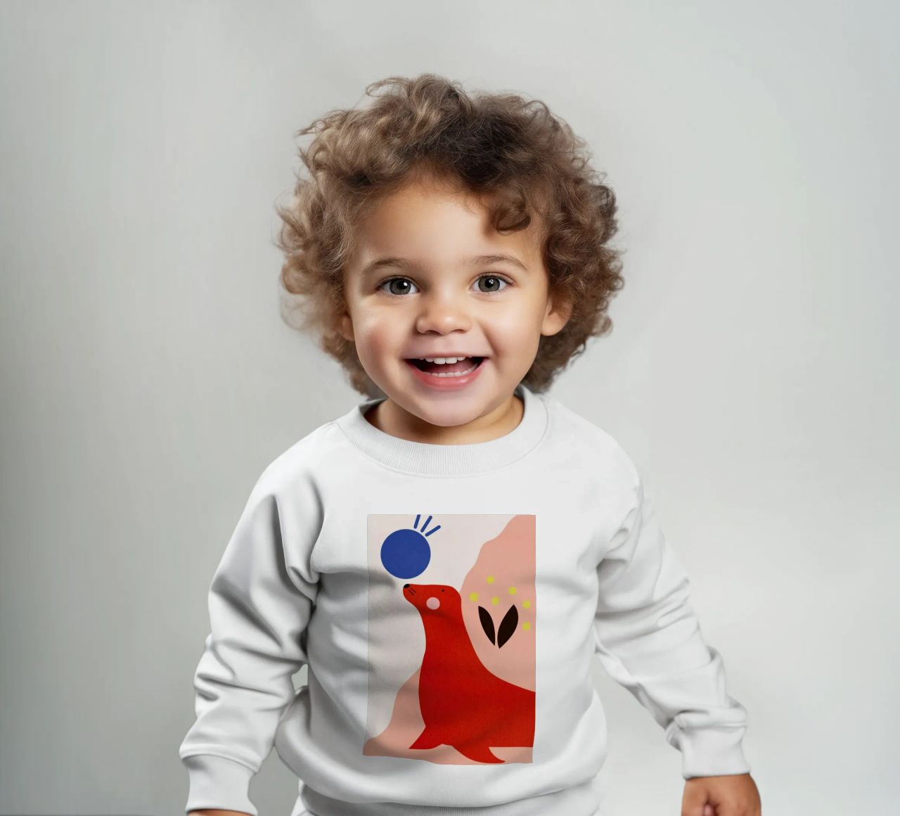 The Perfect Balance felpa neonato da Little Flourishes