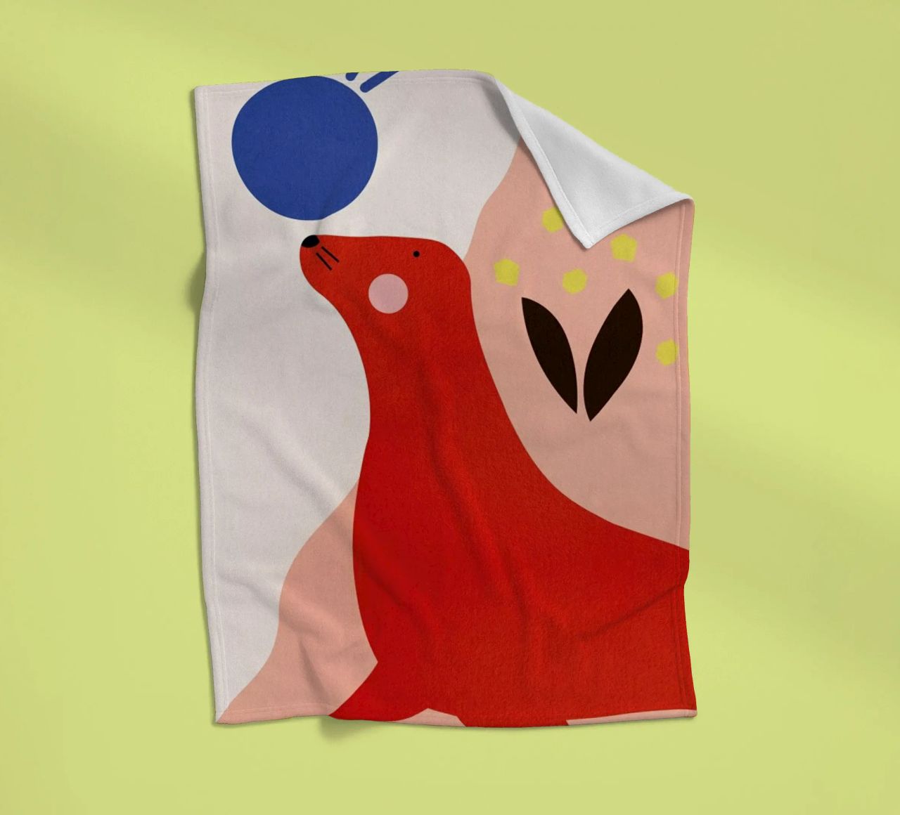 The Perfect Balance coperta in pile da Little Flourishes